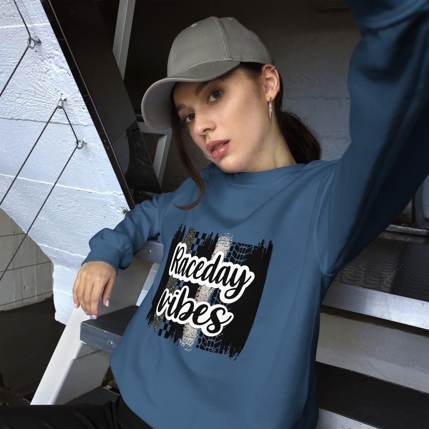 Raceday Vibes Unisex Sweatshirt