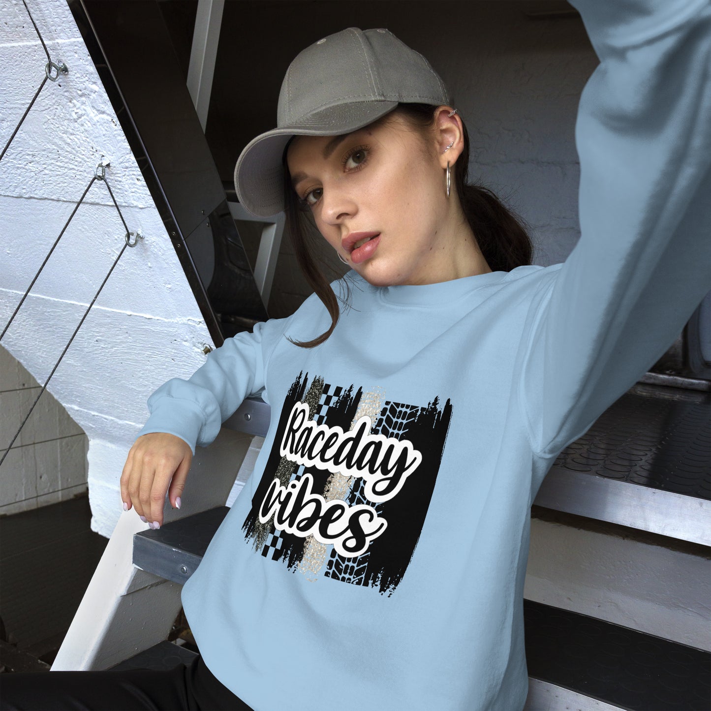 Raceday Vibes Unisex Sweatshirt