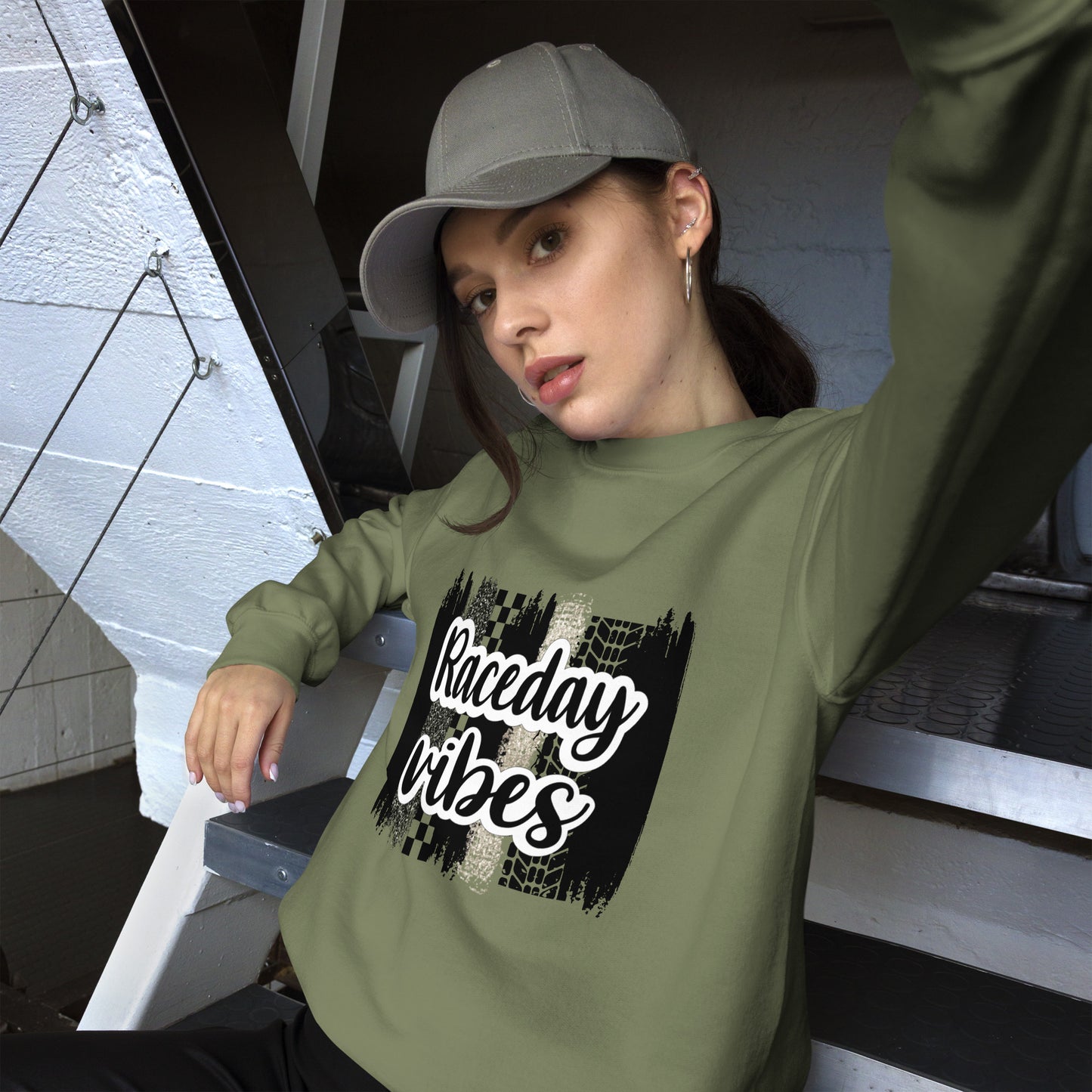 Raceday Vibes Unisex Sweatshirt