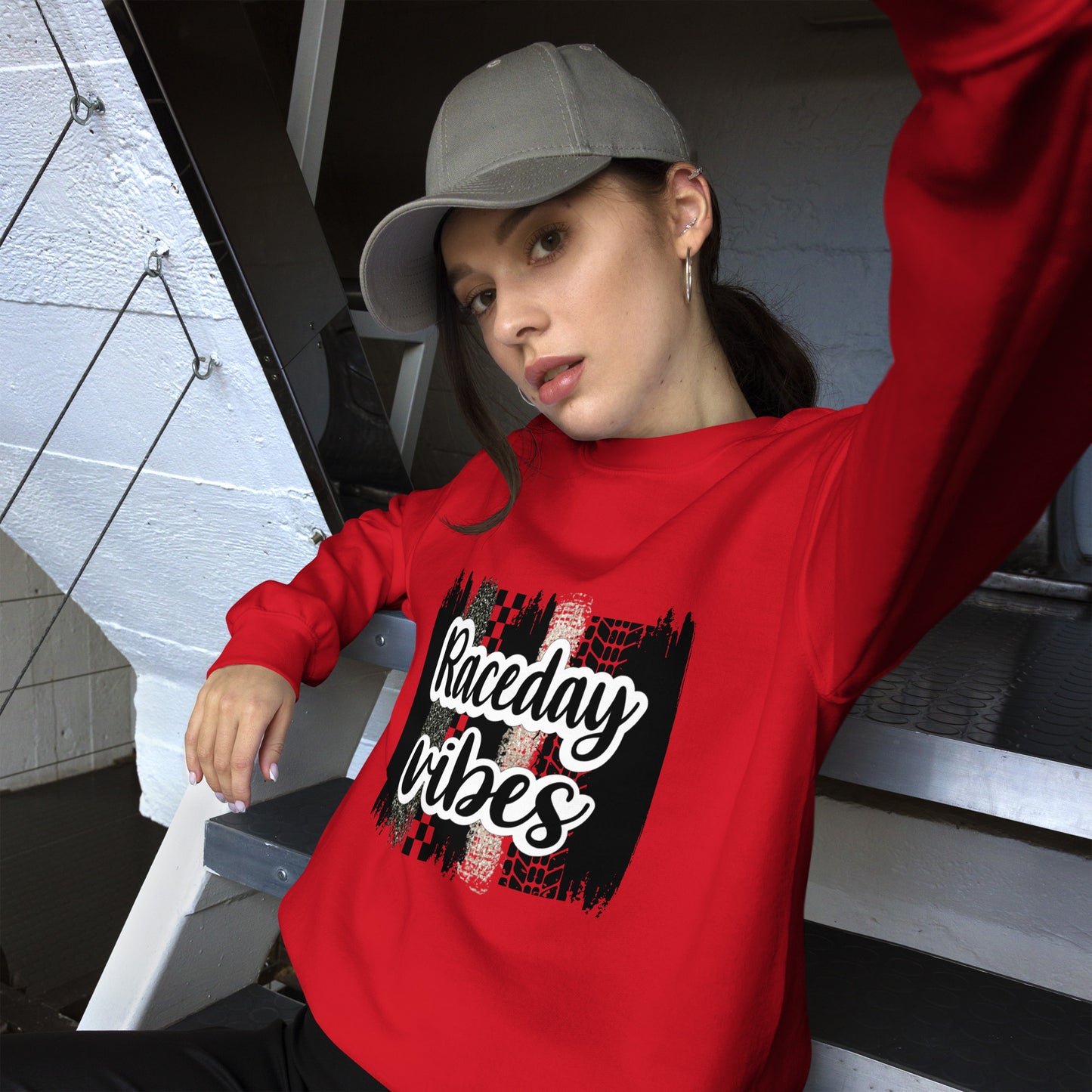 Raceday Vibes Unisex Sweatshirt
