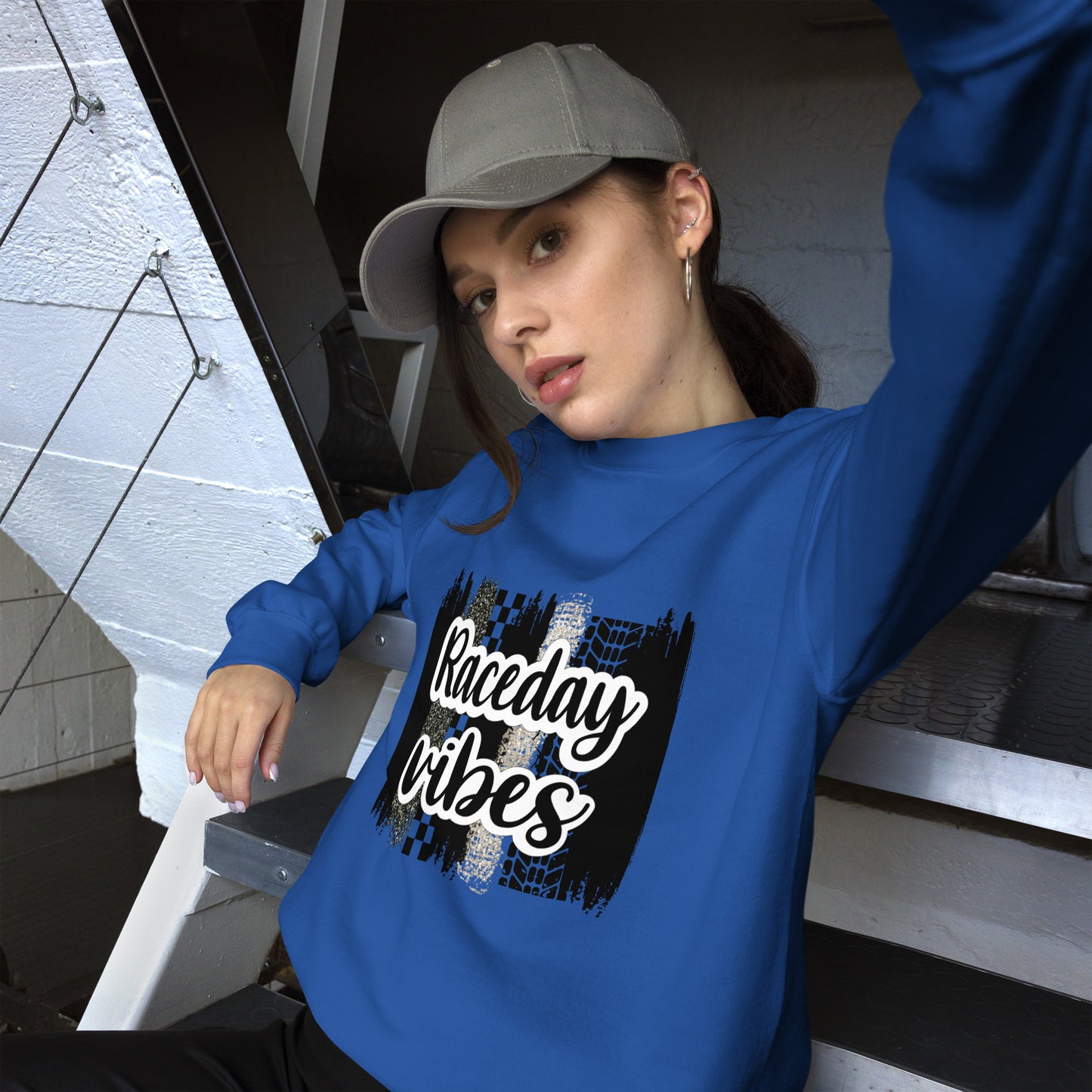 Raceday Vibes Unisex Sweatshirt