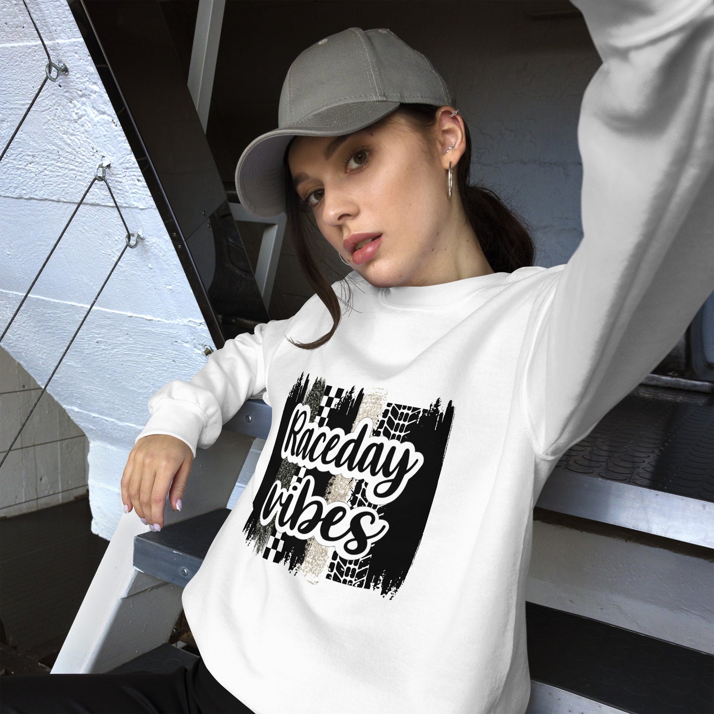 Raceday Vibes Unisex Sweatshirt