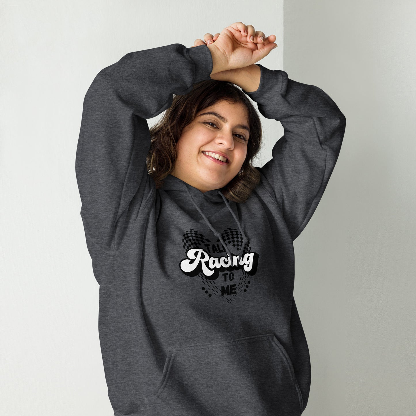 Talk Racing to me Unisex Hoodie