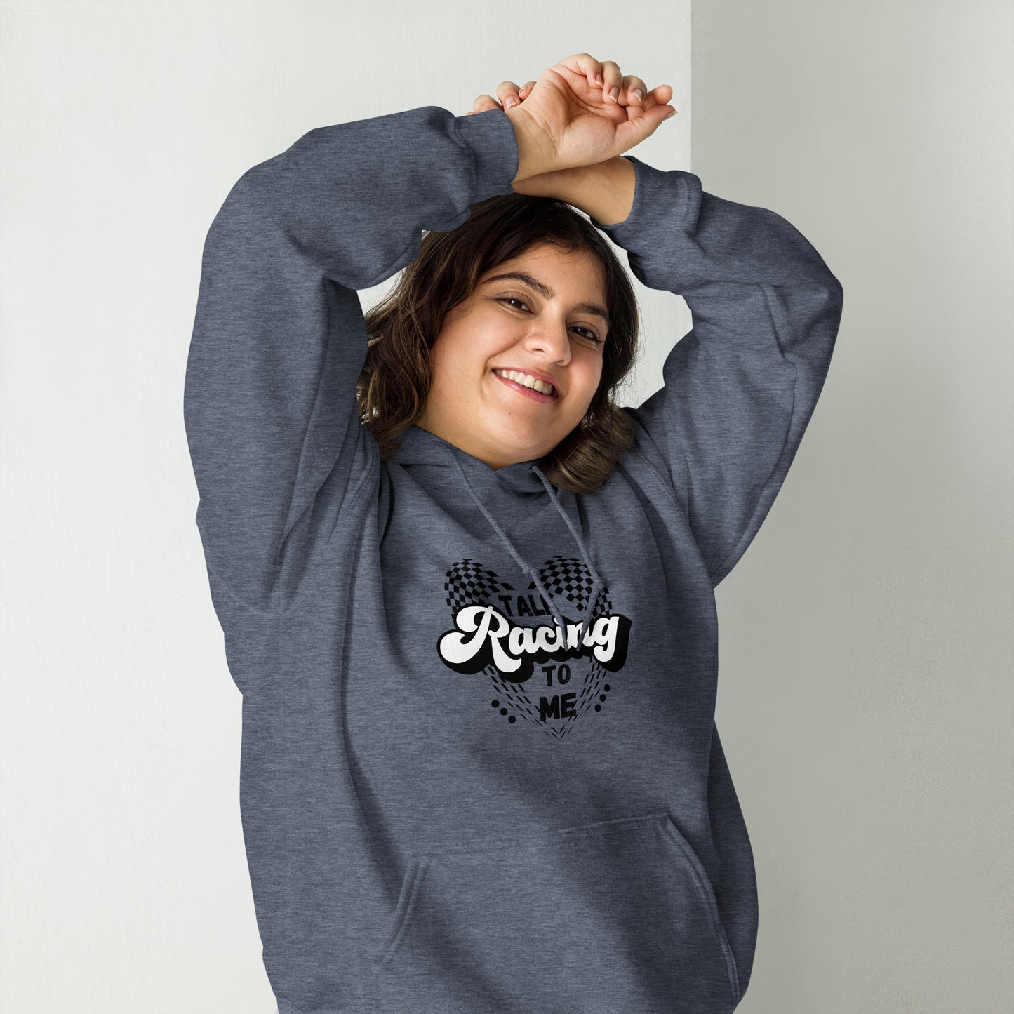 Talk Racing to me Unisex Hoodie