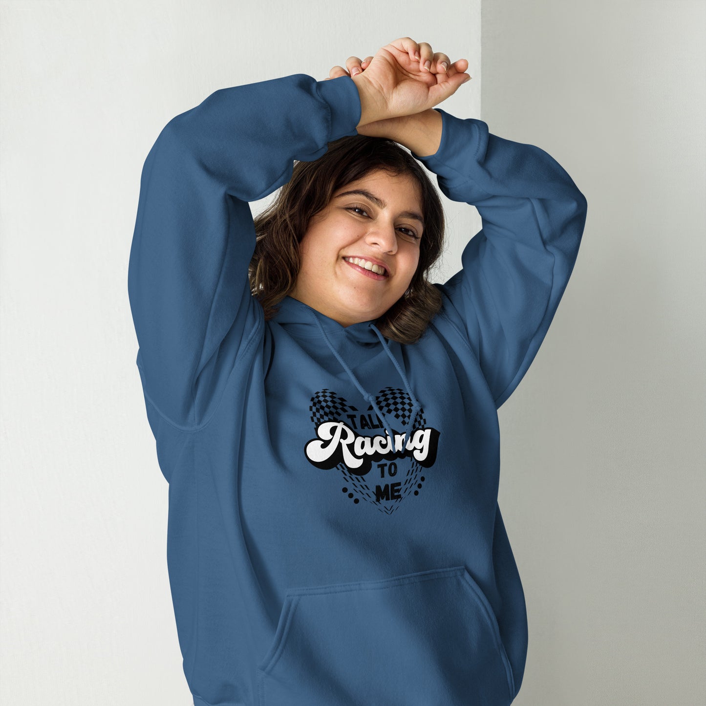 Talk Racing to me Unisex Hoodie