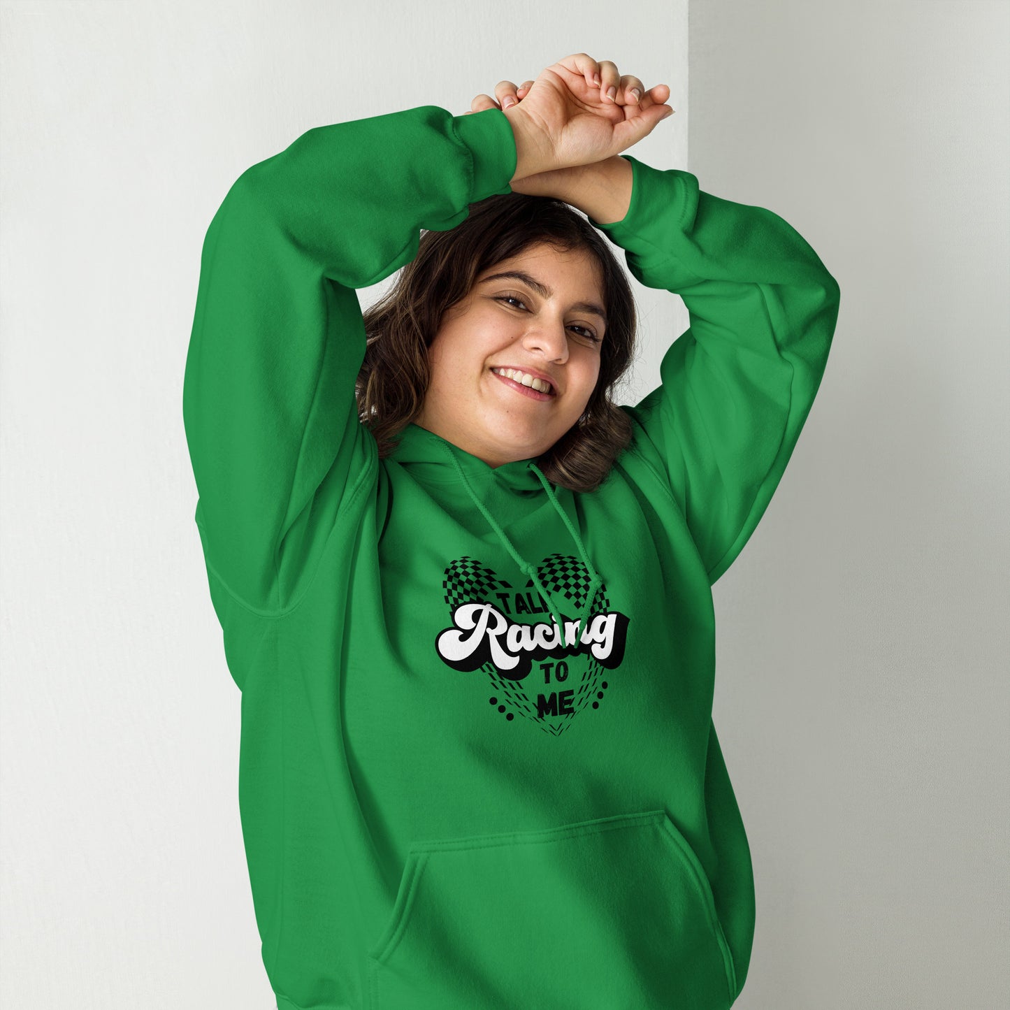 Talk Racing to me Unisex Hoodie