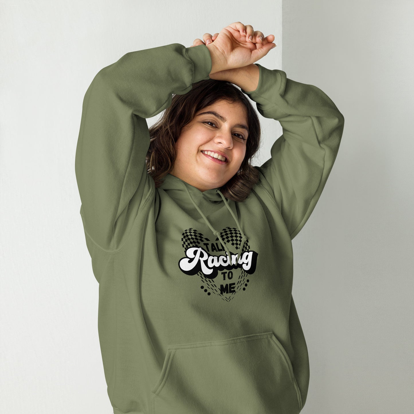 Talk Racing to me Unisex Hoodie
