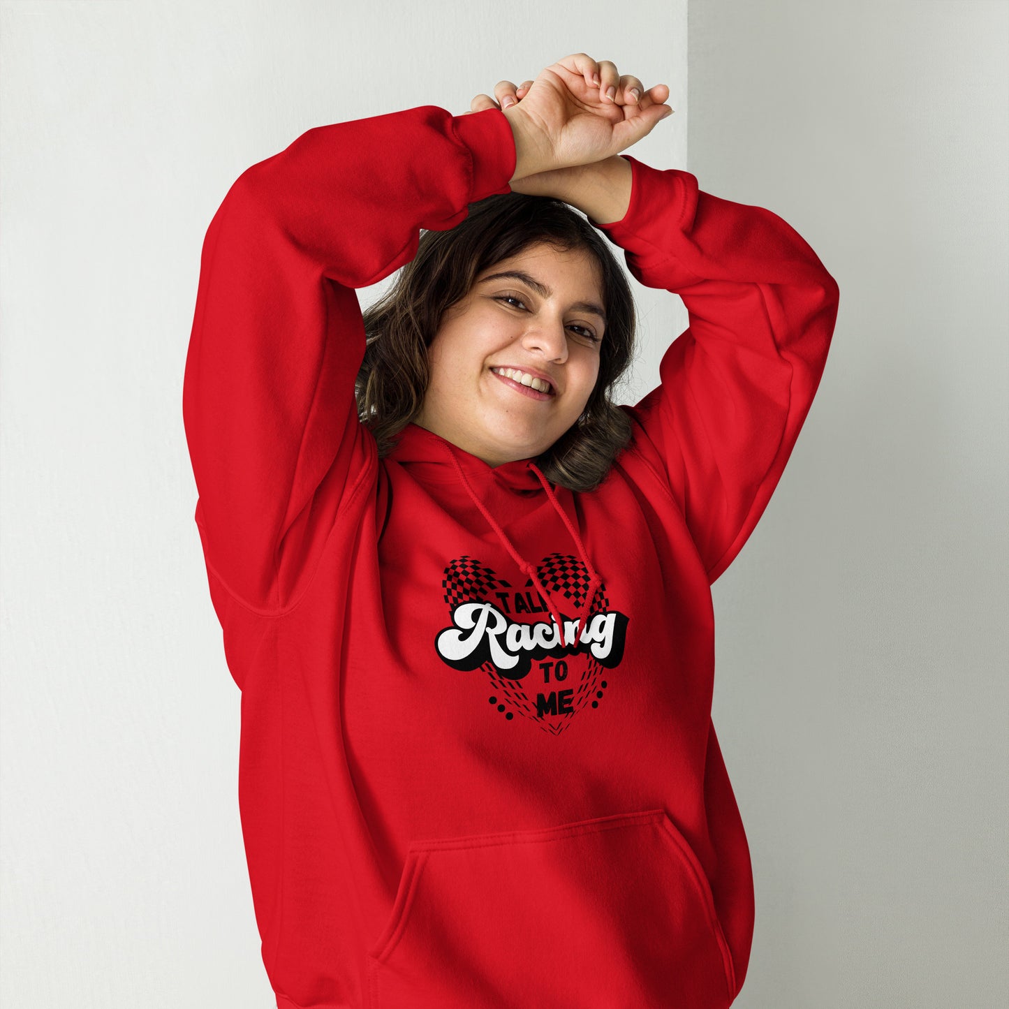 Talk Racing to me Unisex Hoodie