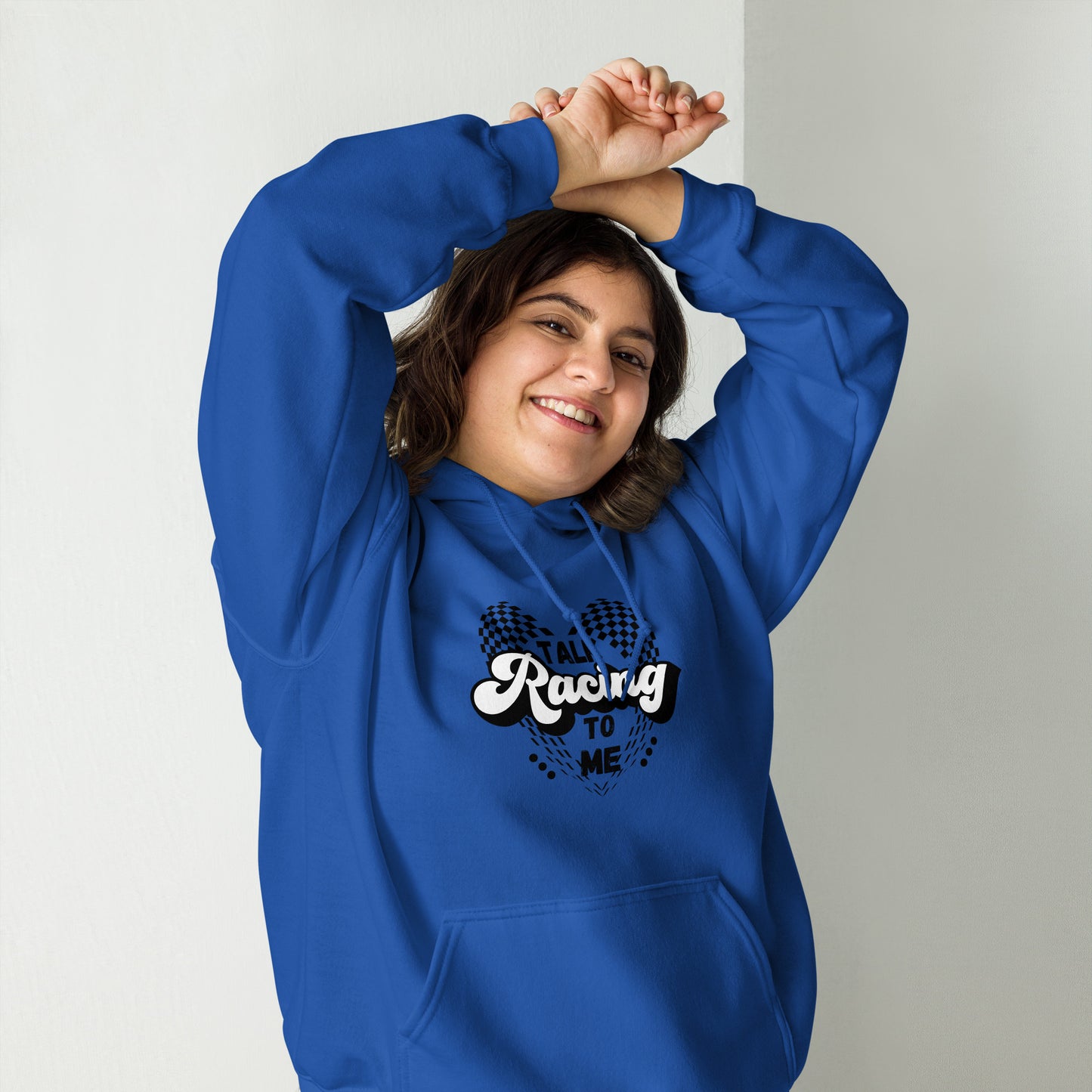 Talk Racing to me Unisex Hoodie