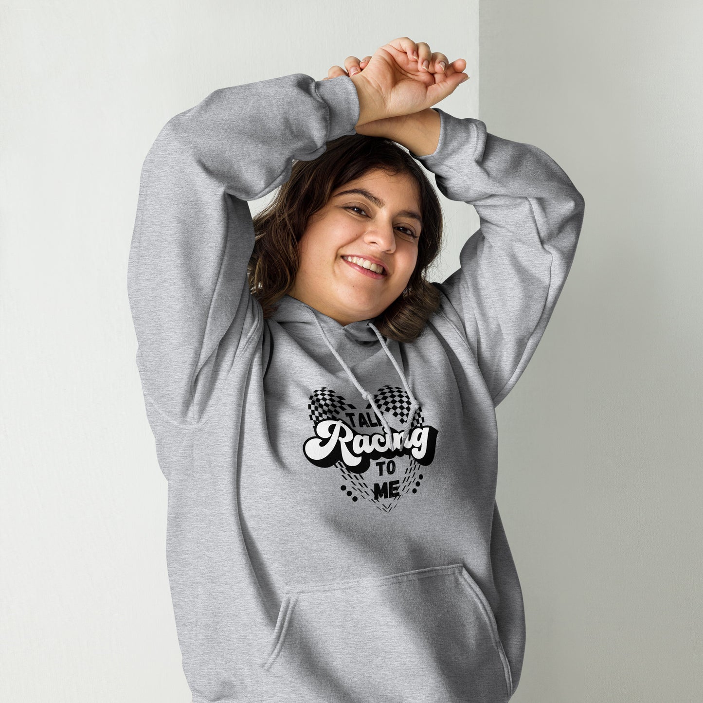 Talk Racing to me Unisex Hoodie