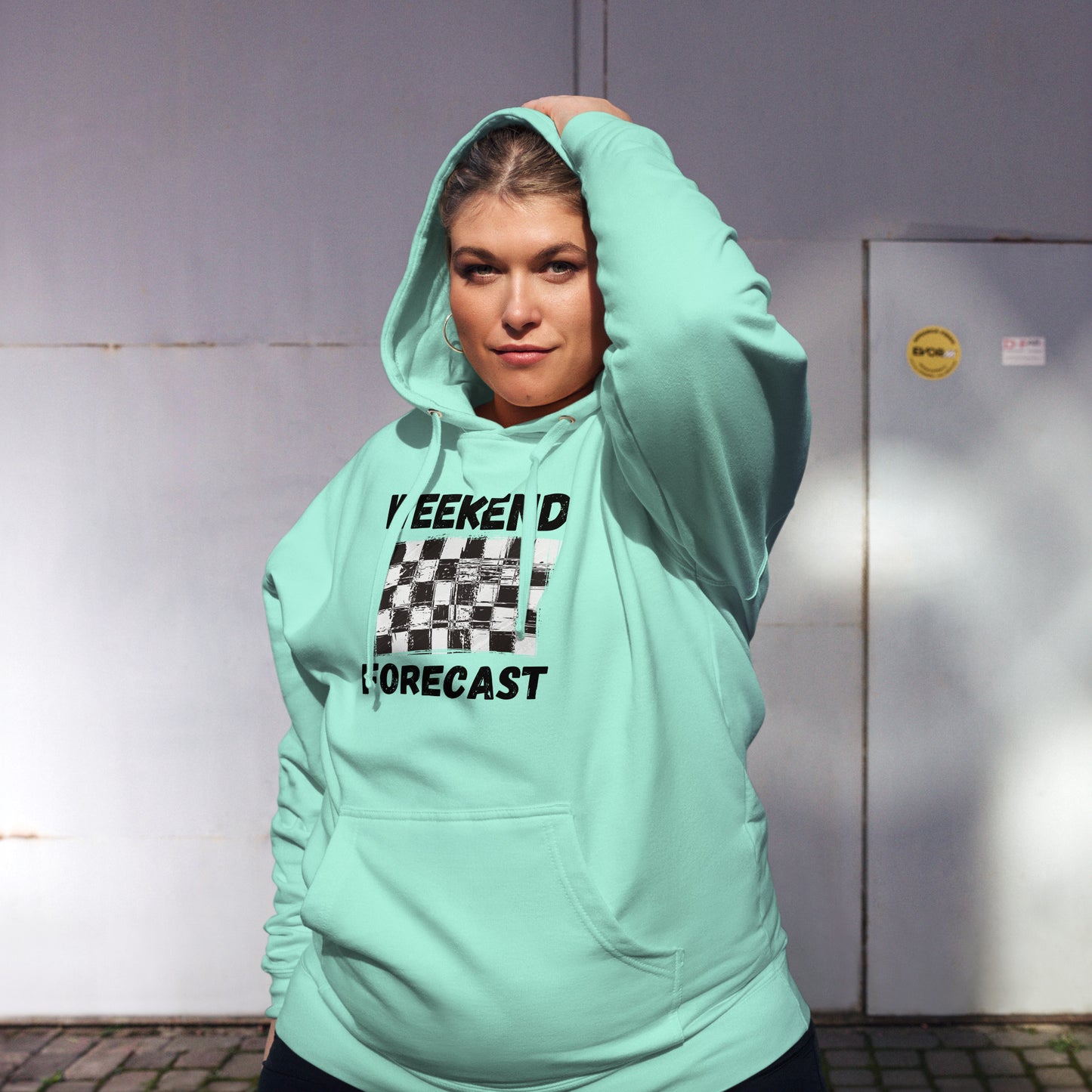 Weekend Forcast Unisex midweight hoodie