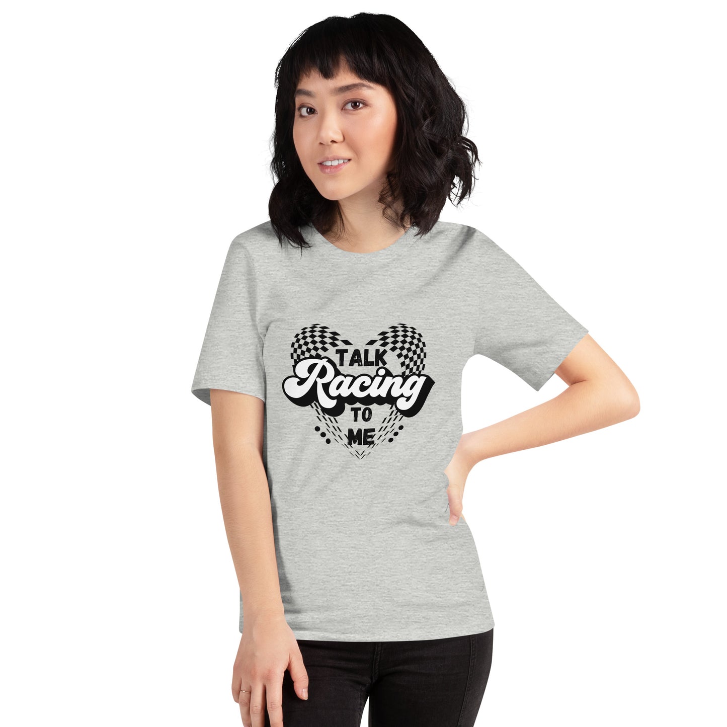 Talk Racing to me Unisex t-shirt