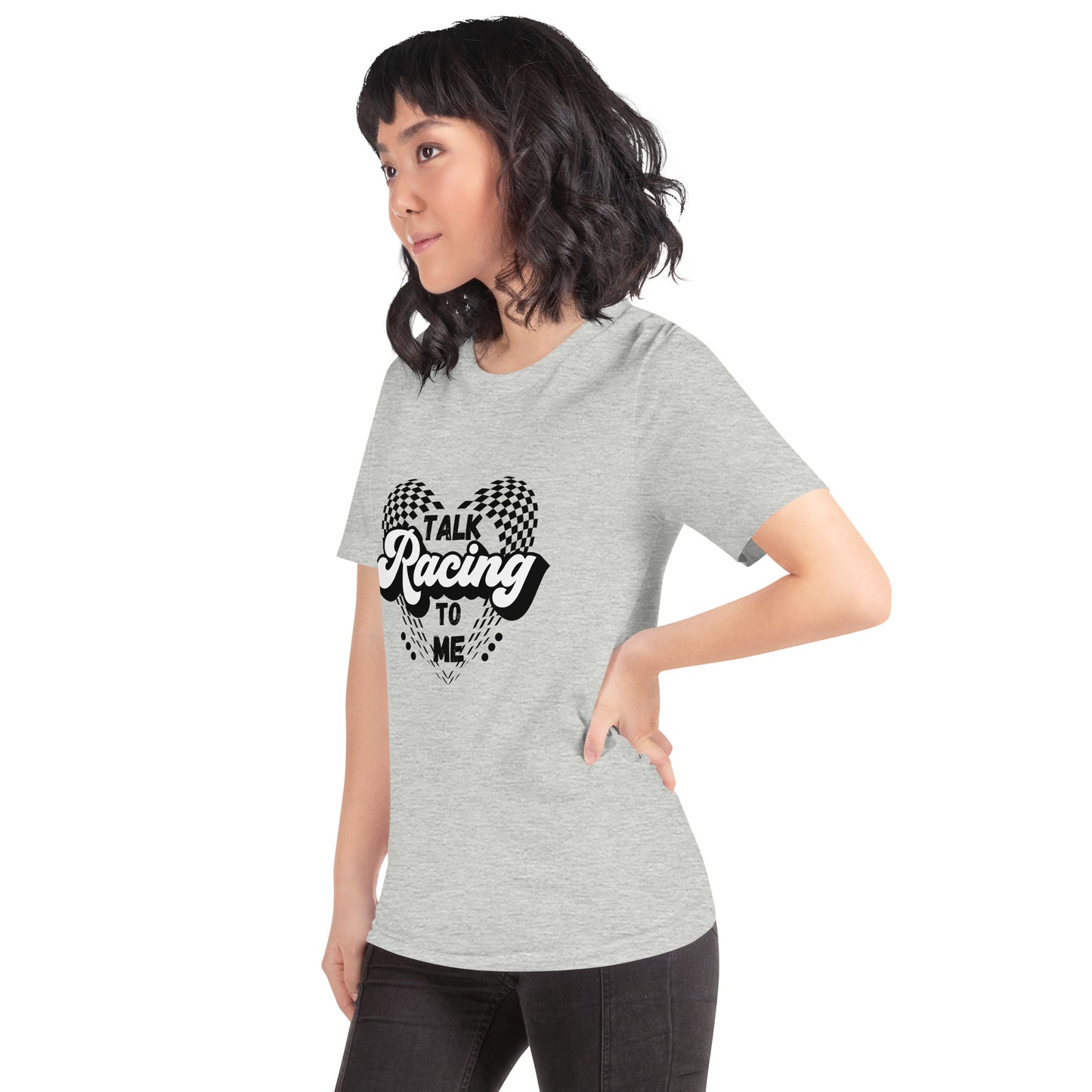Talk Racing to me Unisex t-shirt