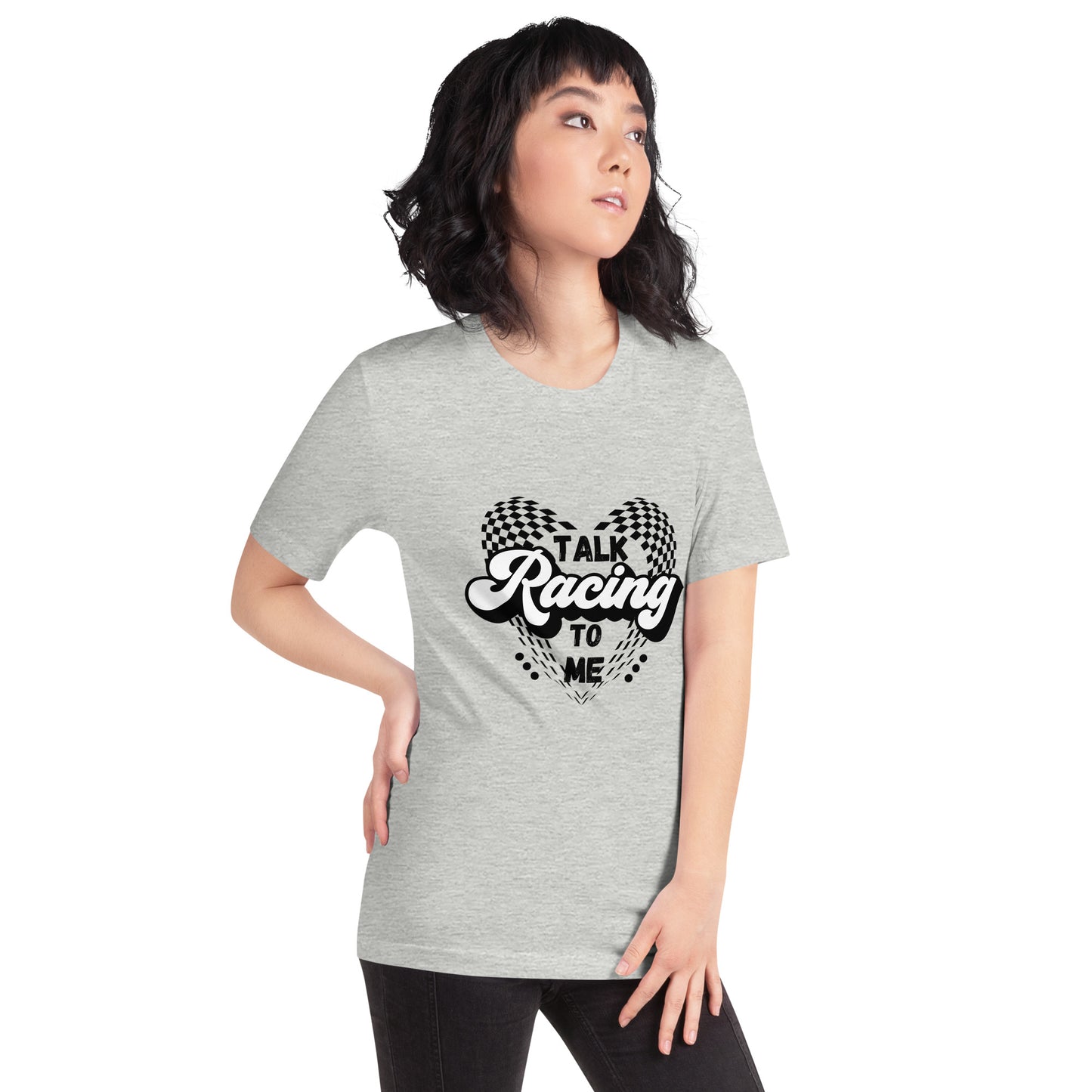 Talk Racing to me Unisex t-shirt
