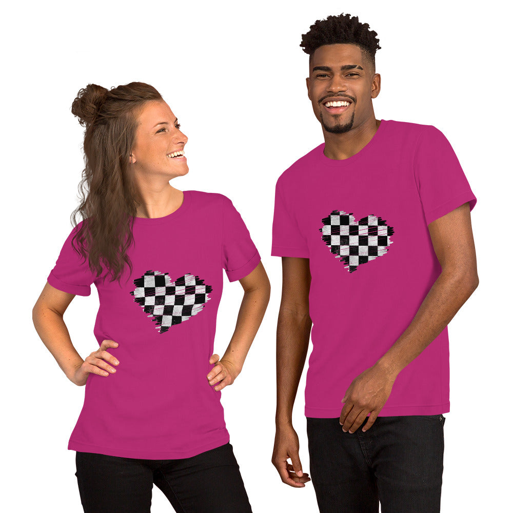 Distressed Heart Unisex t-shirt