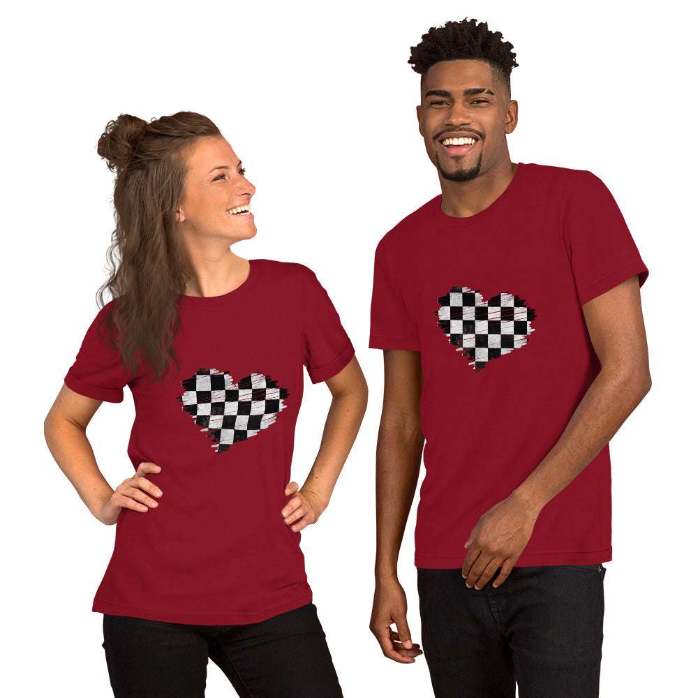 Distressed Heart Unisex t-shirt