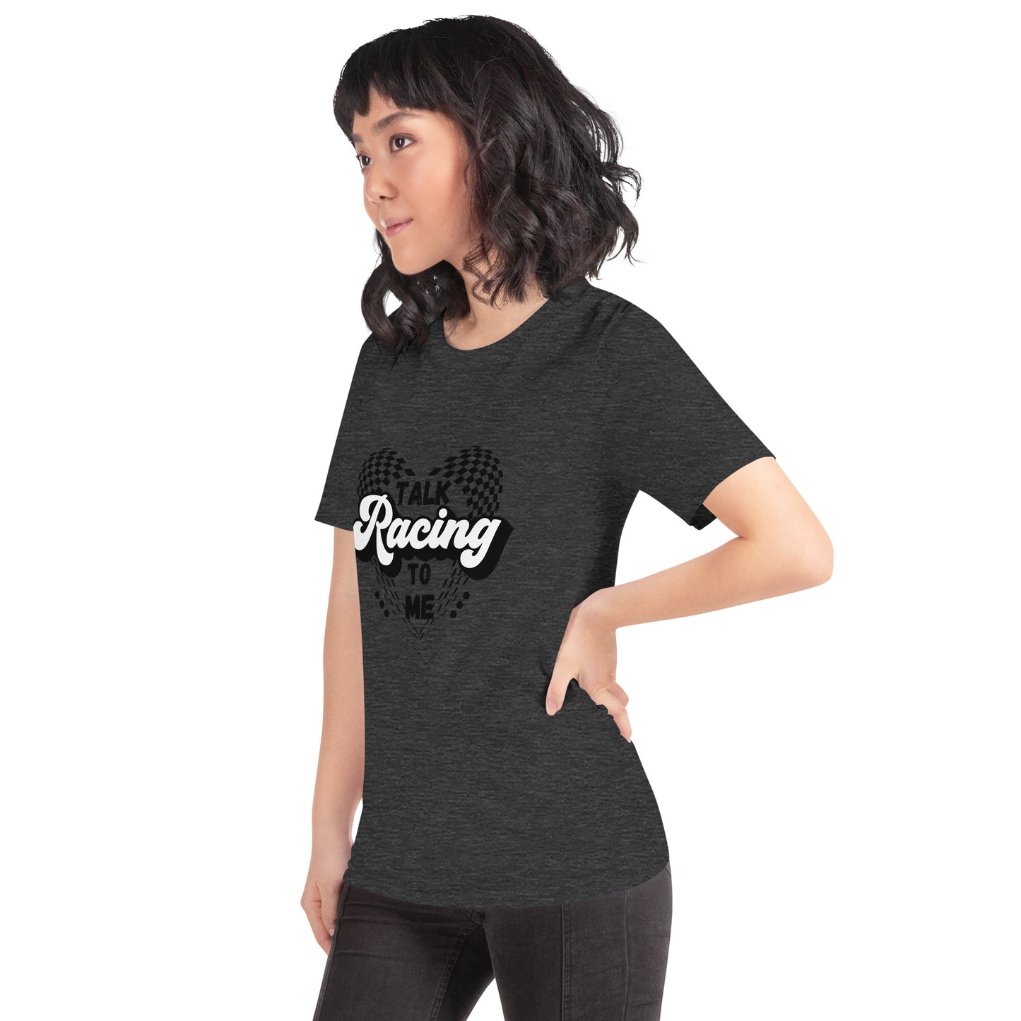 Talk Racing to me Unisex t-shirt