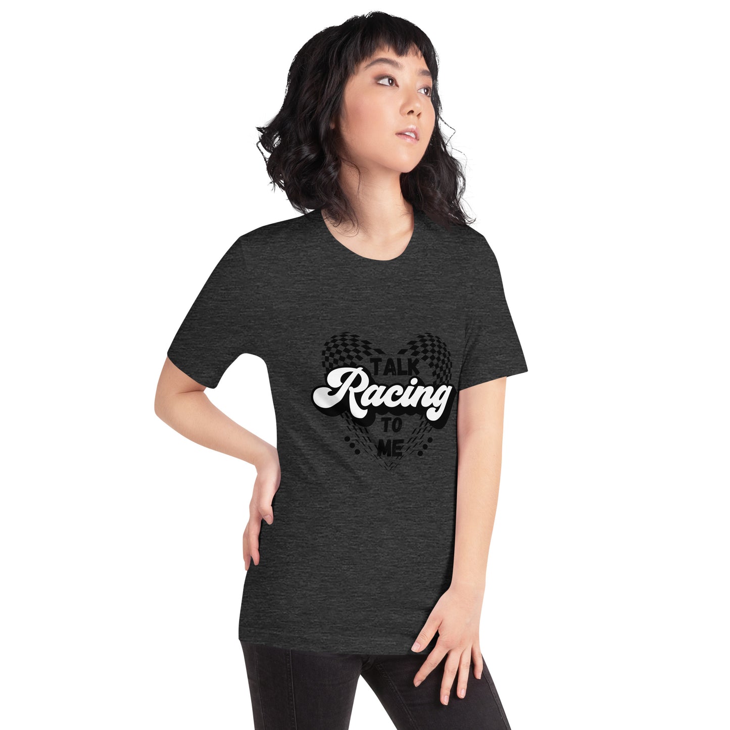 Talk Racing to me Unisex t-shirt