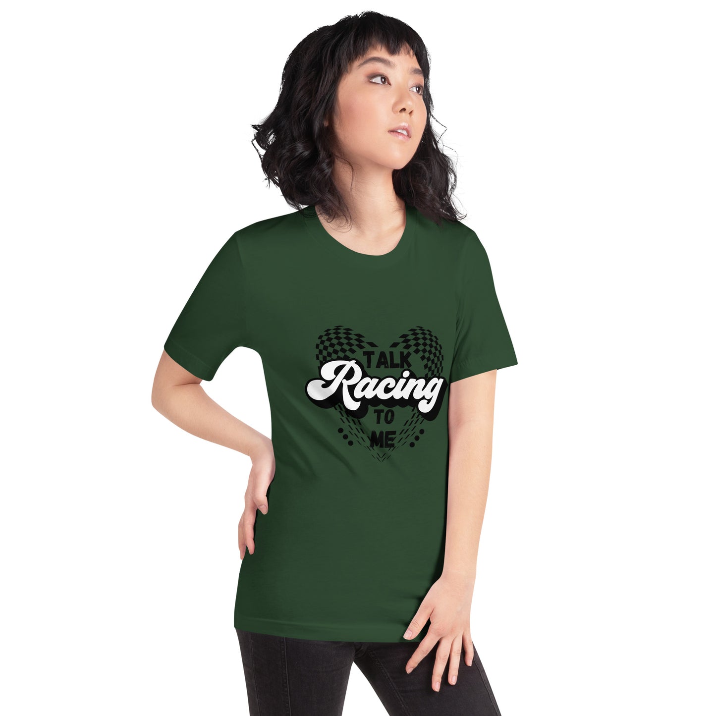 Talk Racing to me Unisex t-shirt