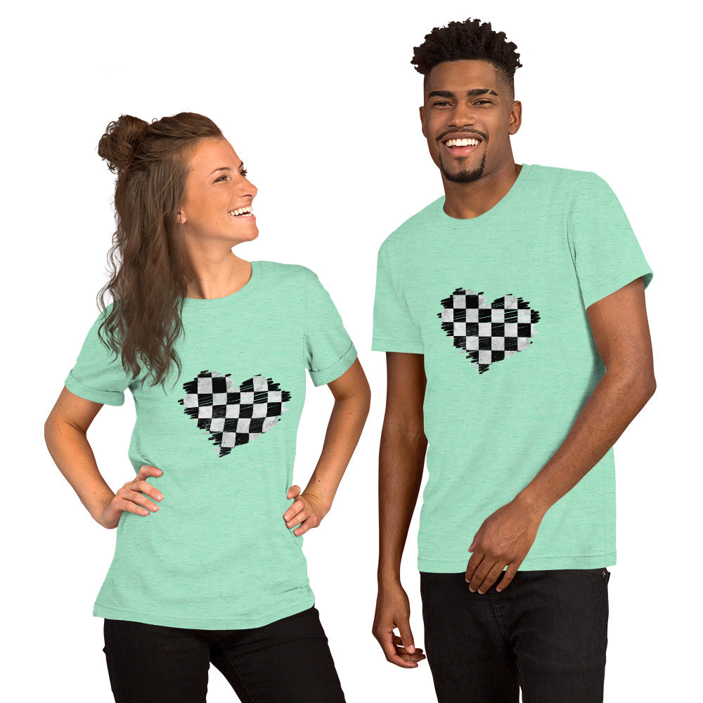 Distressed Heart Unisex t-shirt