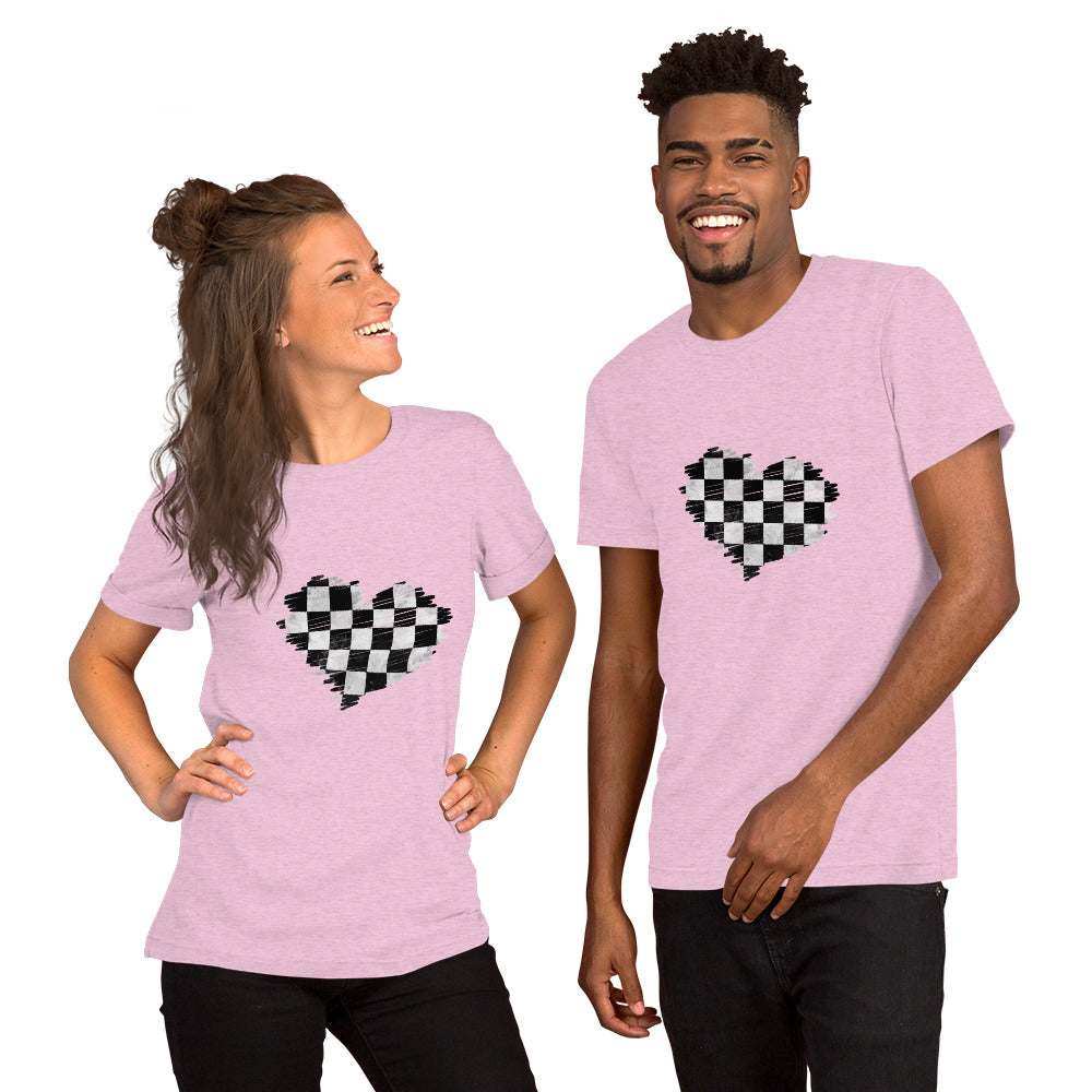 Distressed Heart Unisex t-shirt