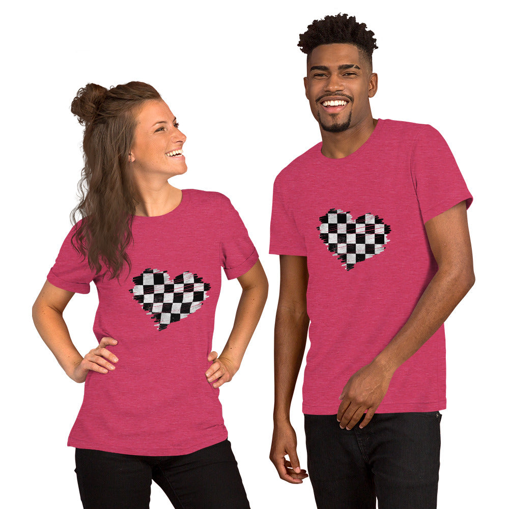 Distressed Heart Unisex t-shirt