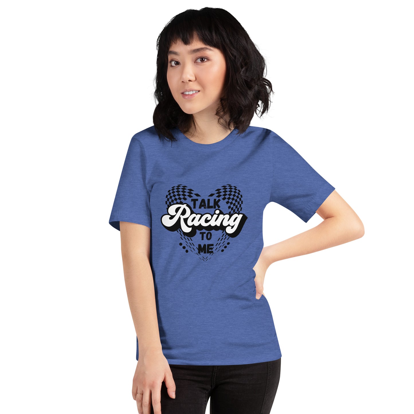 Talk Racing to me Unisex t-shirt