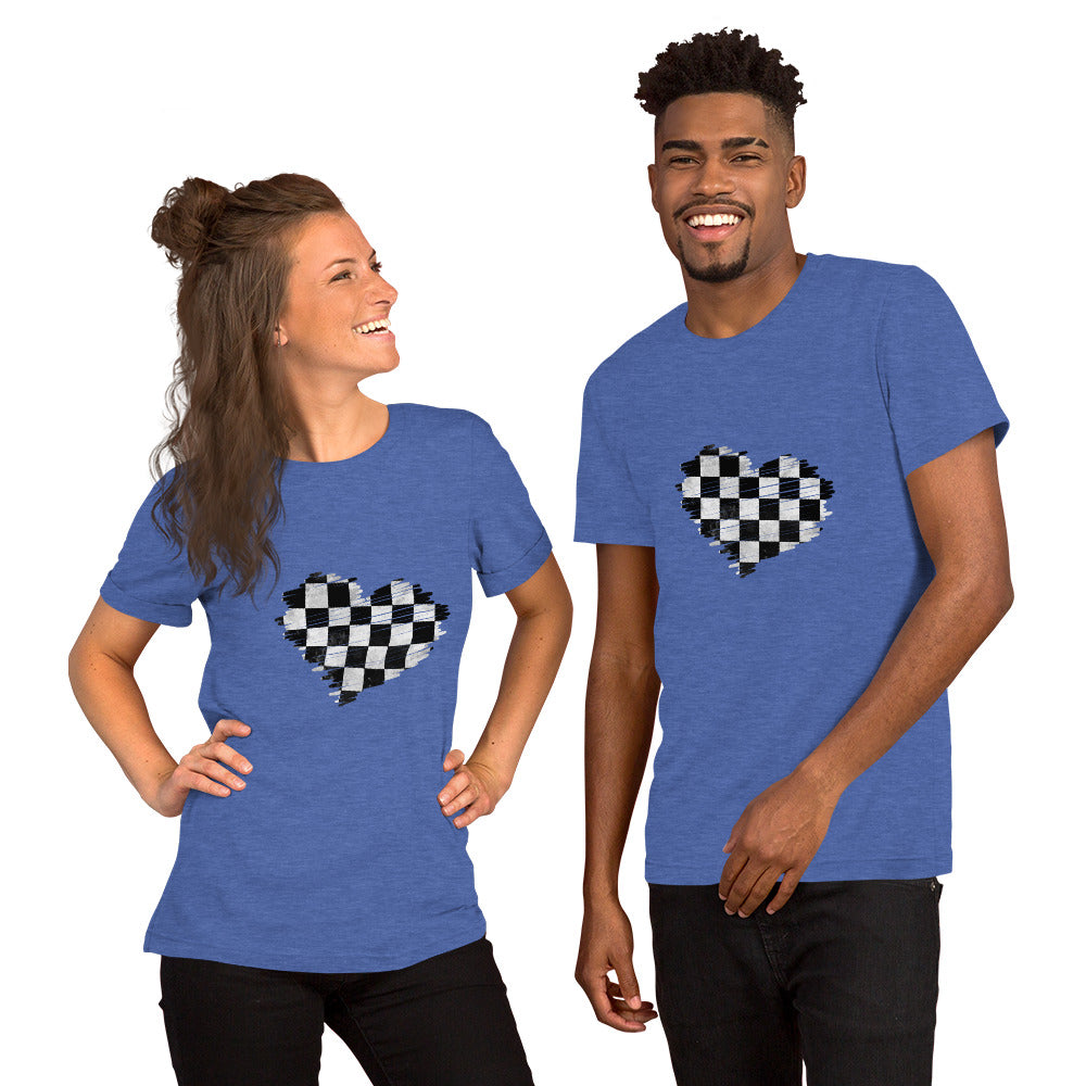 Distressed Heart Unisex t-shirt