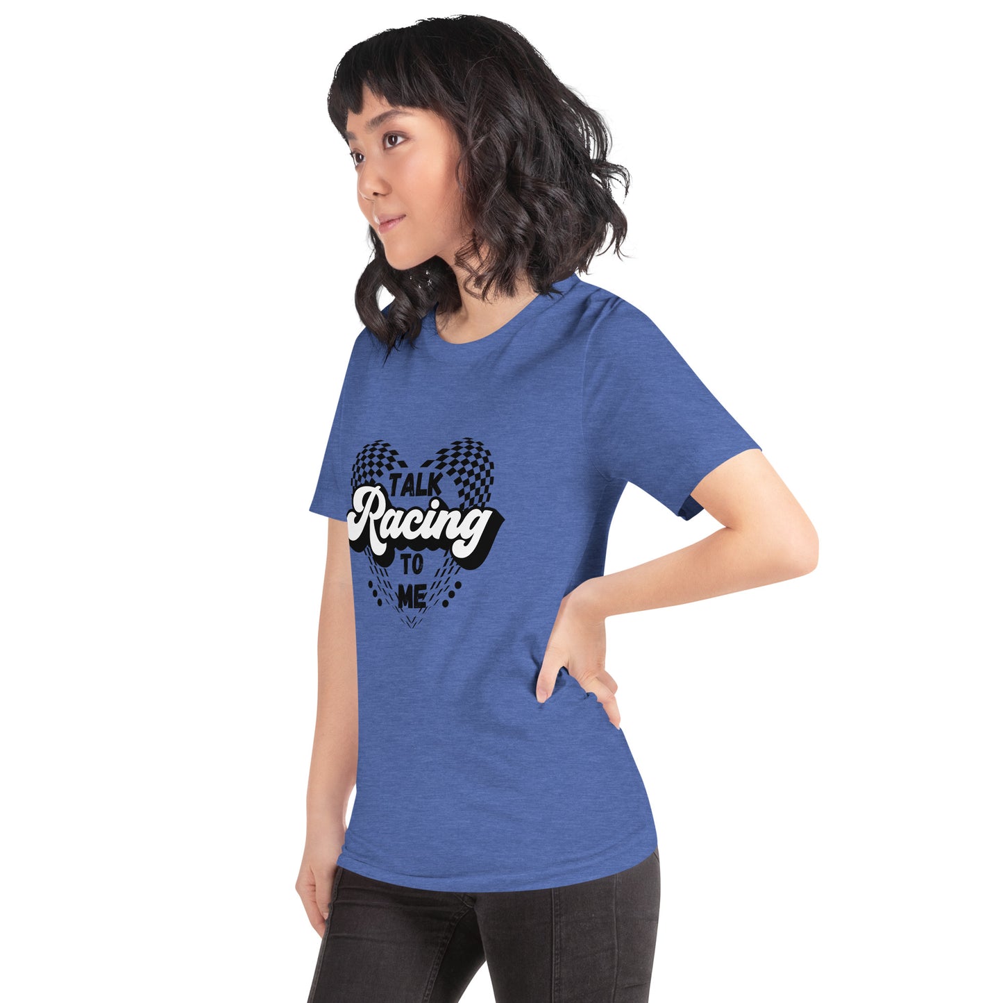 Talk Racing to me Unisex t-shirt