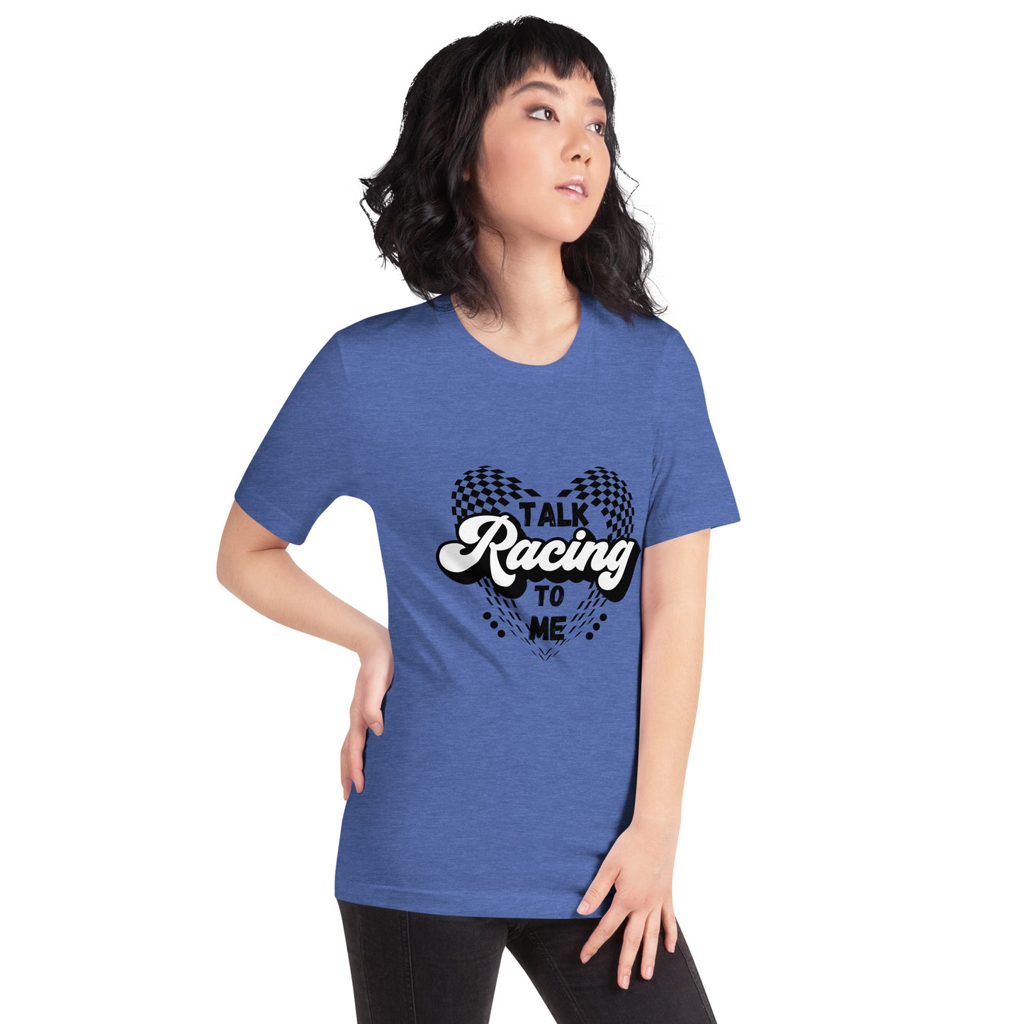 Talk Racing to me Unisex t-shirt