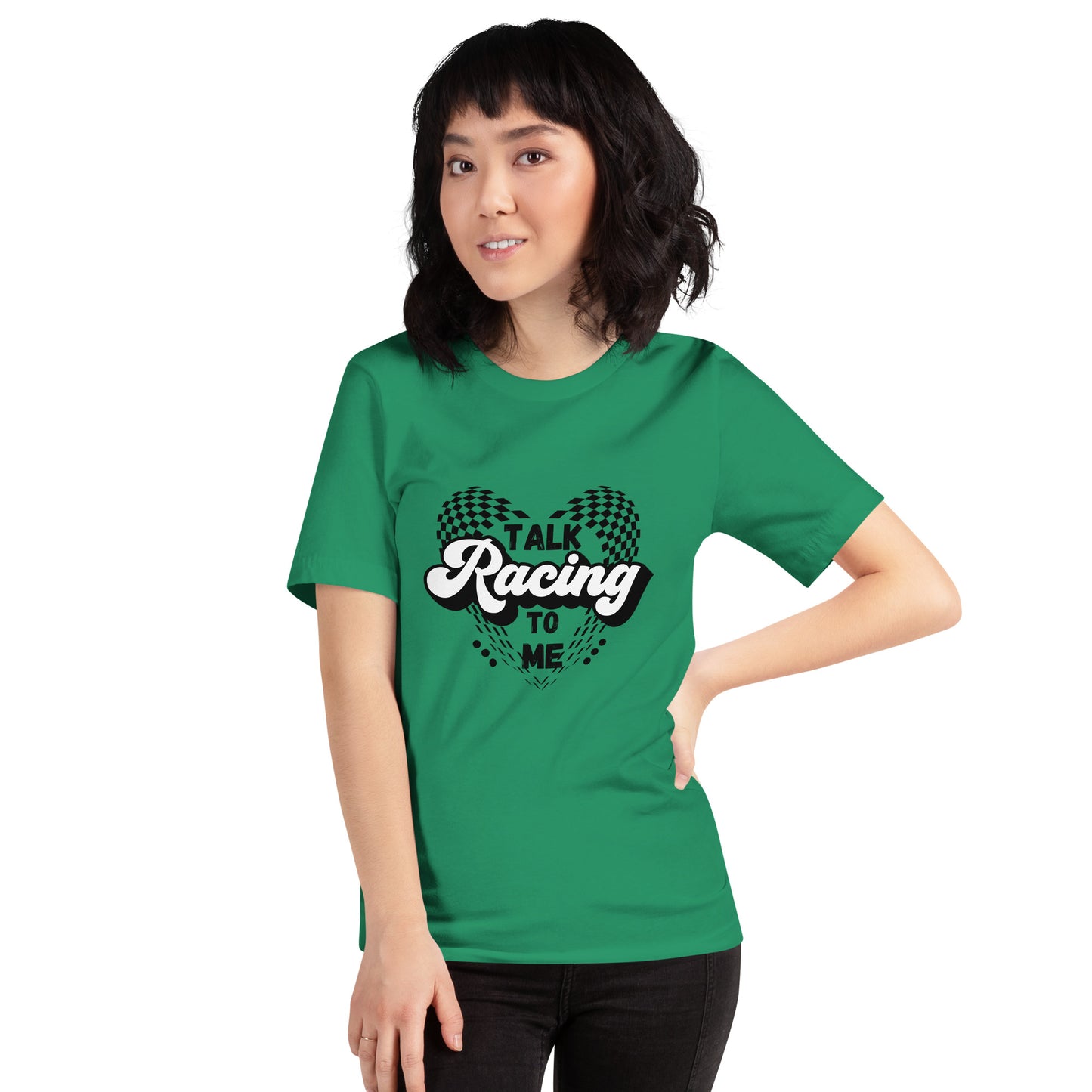 Talk Racing to me Unisex t-shirt