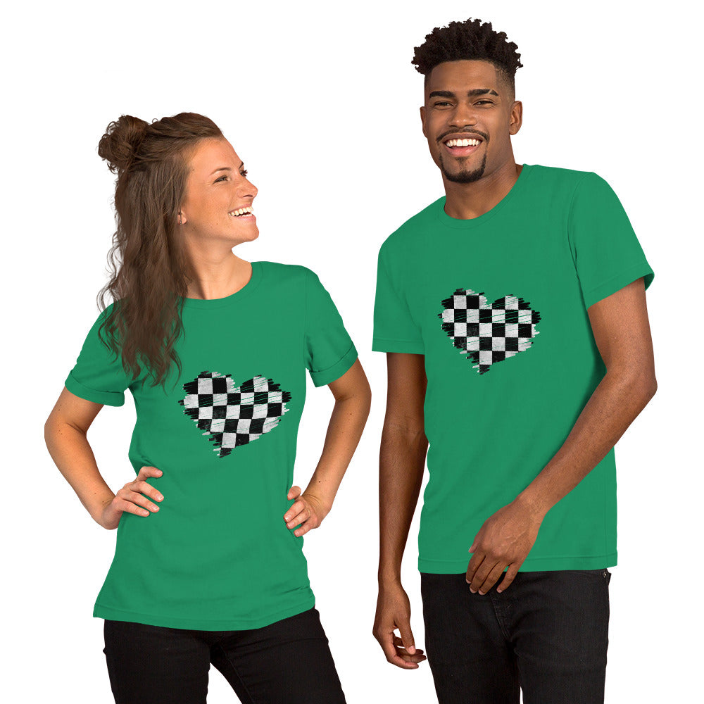 Distressed Heart Unisex t-shirt