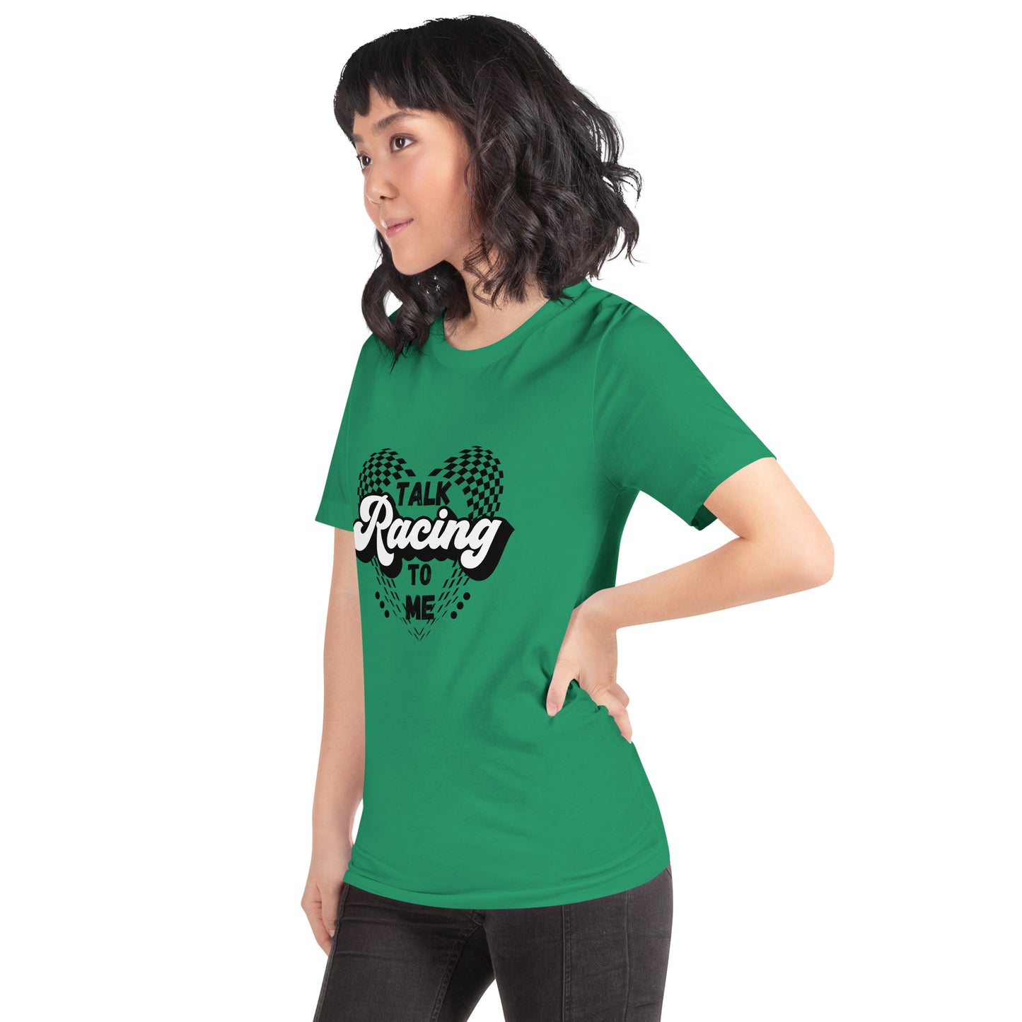 Talk Racing to me Unisex t-shirt