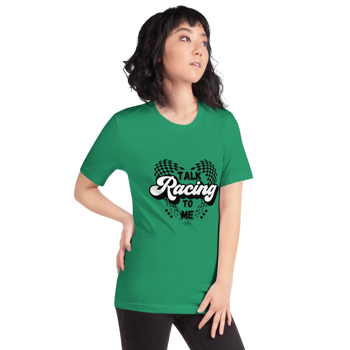 Talk Racing to me Unisex t-shirt
