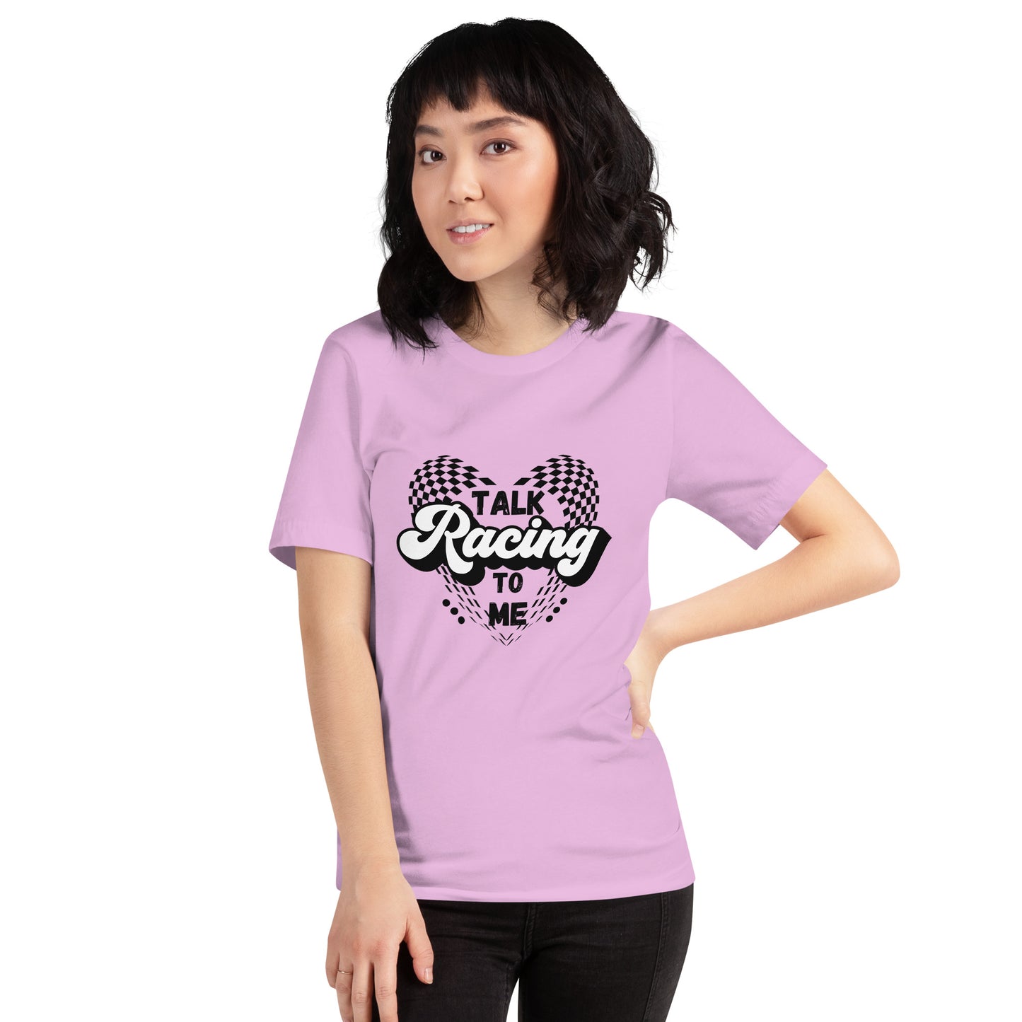 Talk Racing to me Unisex t-shirt