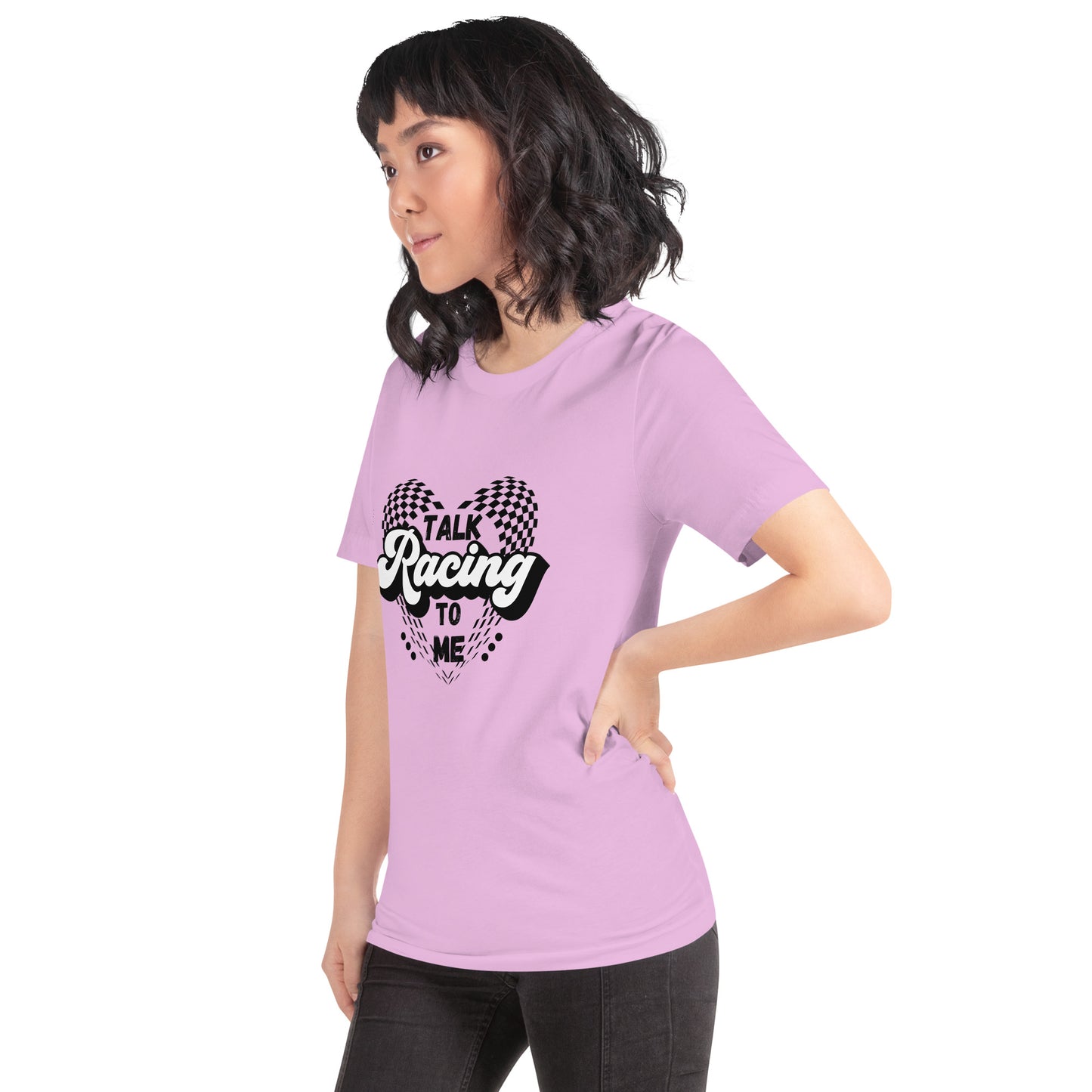 Talk Racing to me Unisex t-shirt