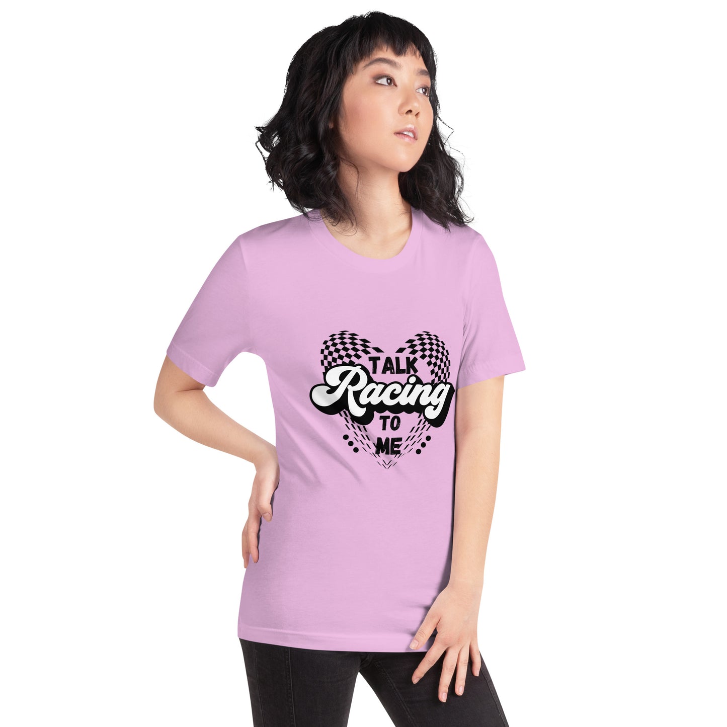 Talk Racing to me Unisex t-shirt