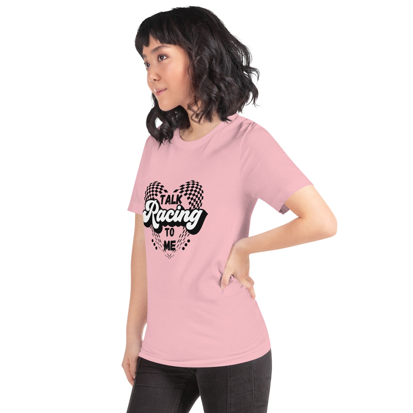 Talk Racing to me Unisex t-shirt