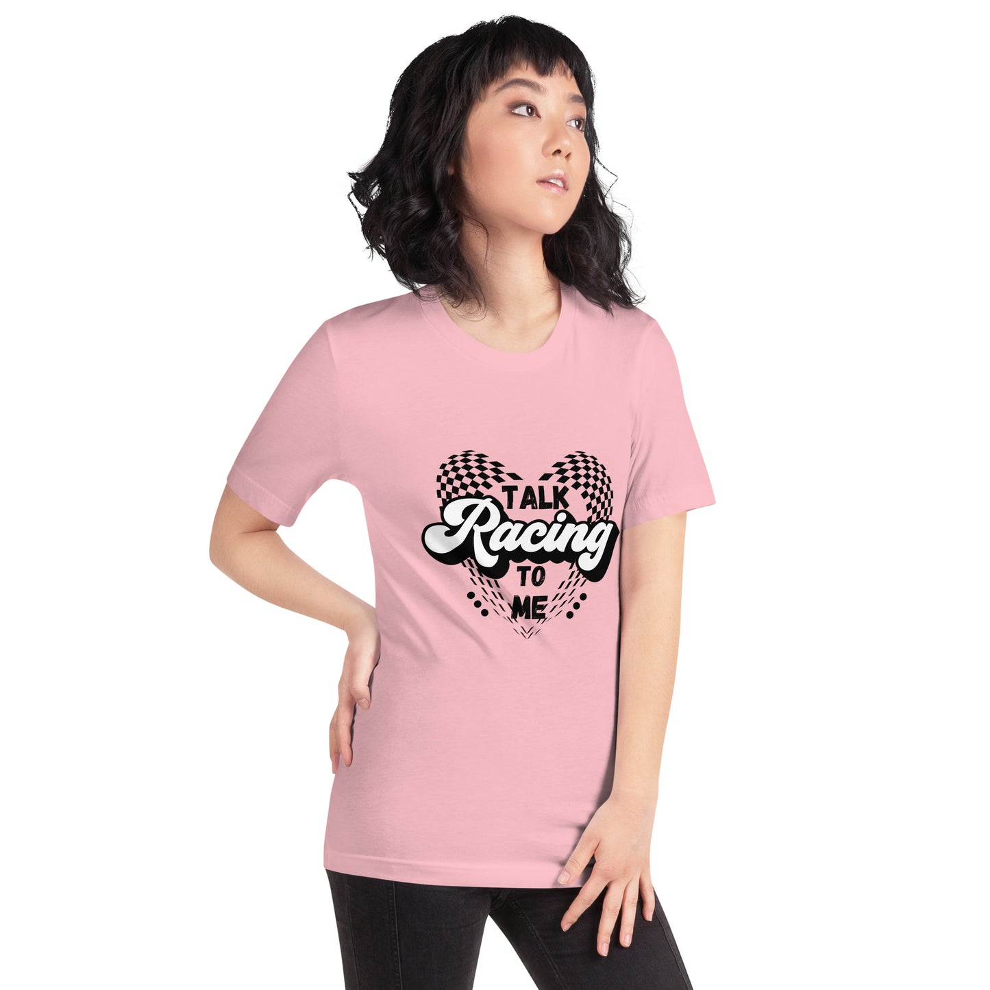 Talk Racing to me Unisex t-shirt