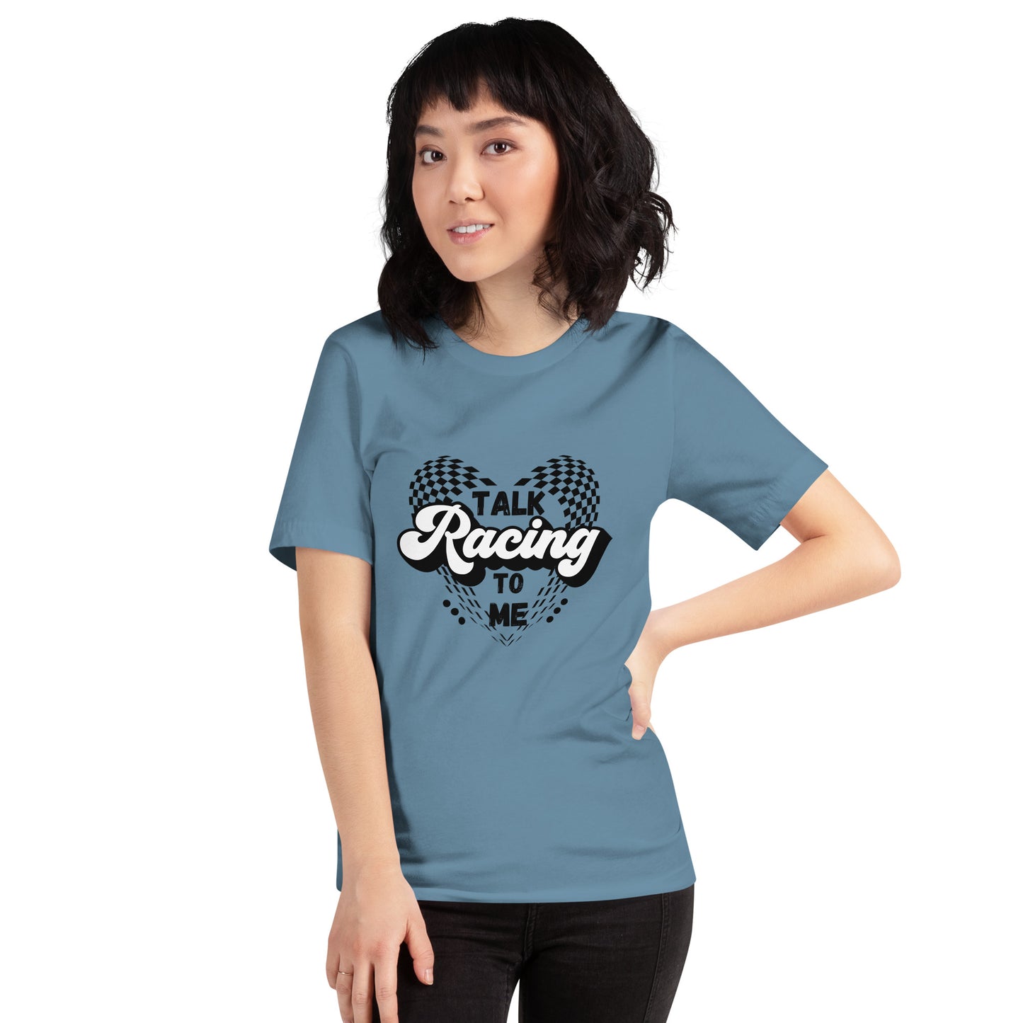 Talk Racing to me Unisex t-shirt