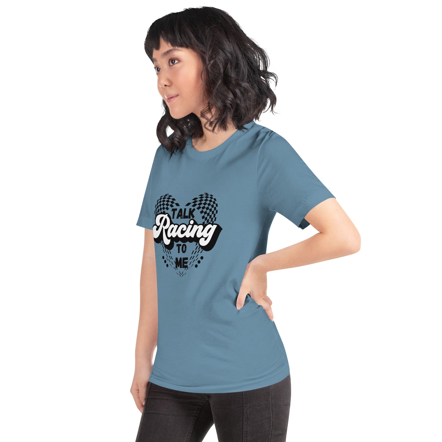 Talk Racing to me Unisex t-shirt