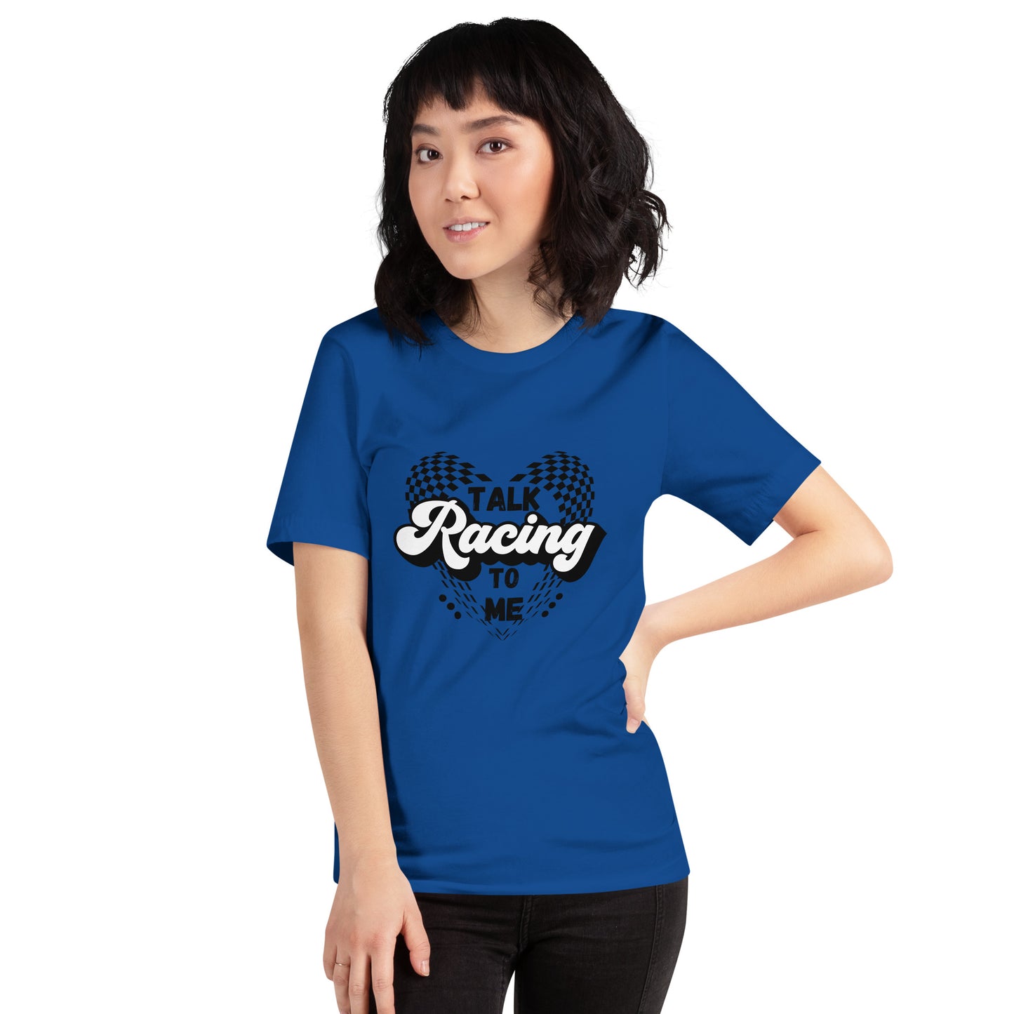 Talk Racing to me Unisex t-shirt