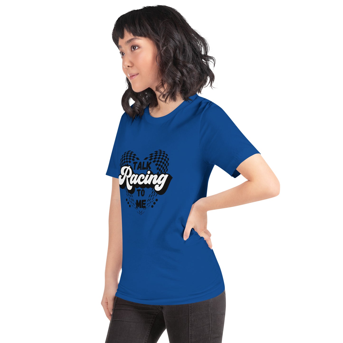 Talk Racing to me Unisex t-shirt