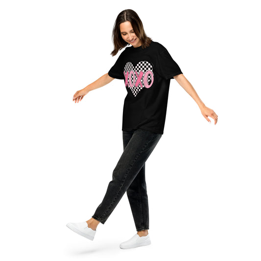 XOXO Unisex garment-dyed heavyweight t-shirt