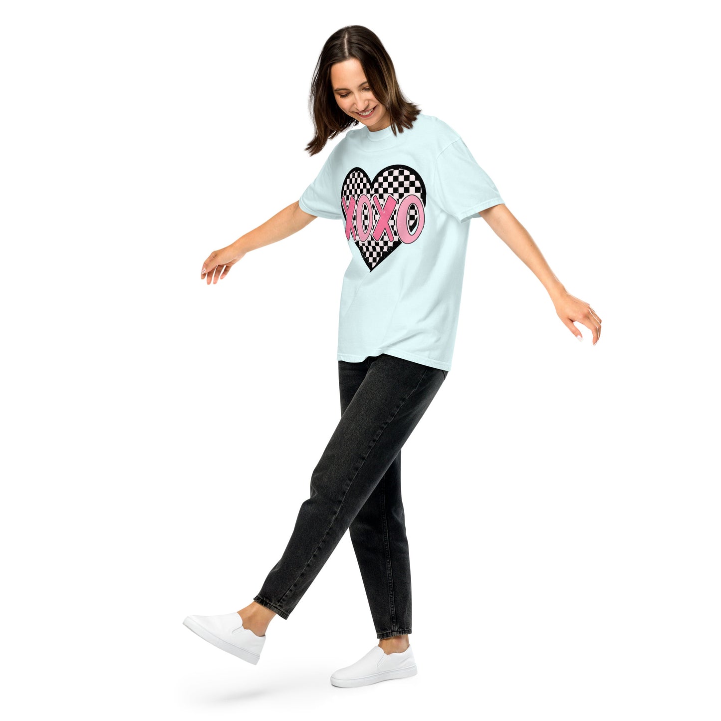 XOXO Unisex garment-dyed heavyweight t-shirt