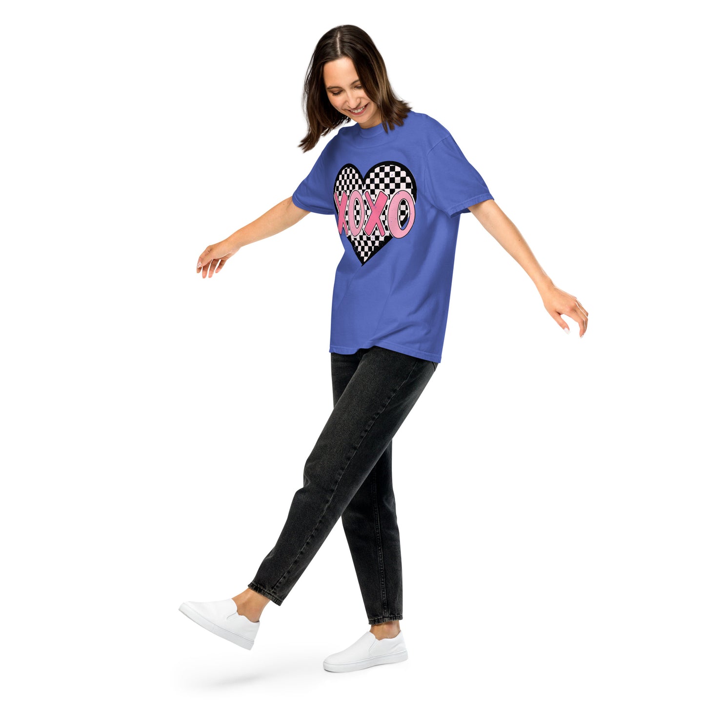 XOXO Unisex garment-dyed heavyweight t-shirt
