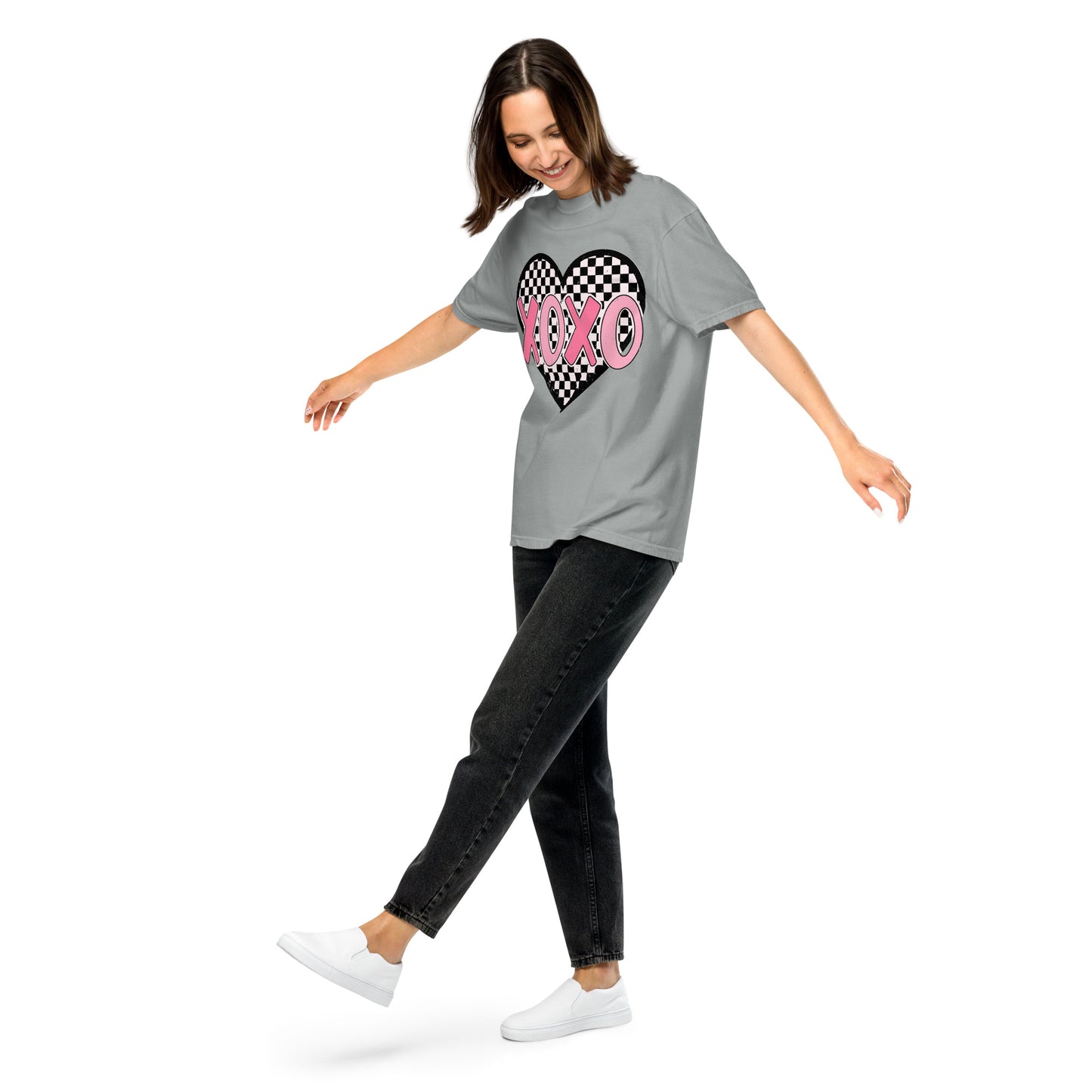 XOXO Unisex garment-dyed heavyweight t-shirt