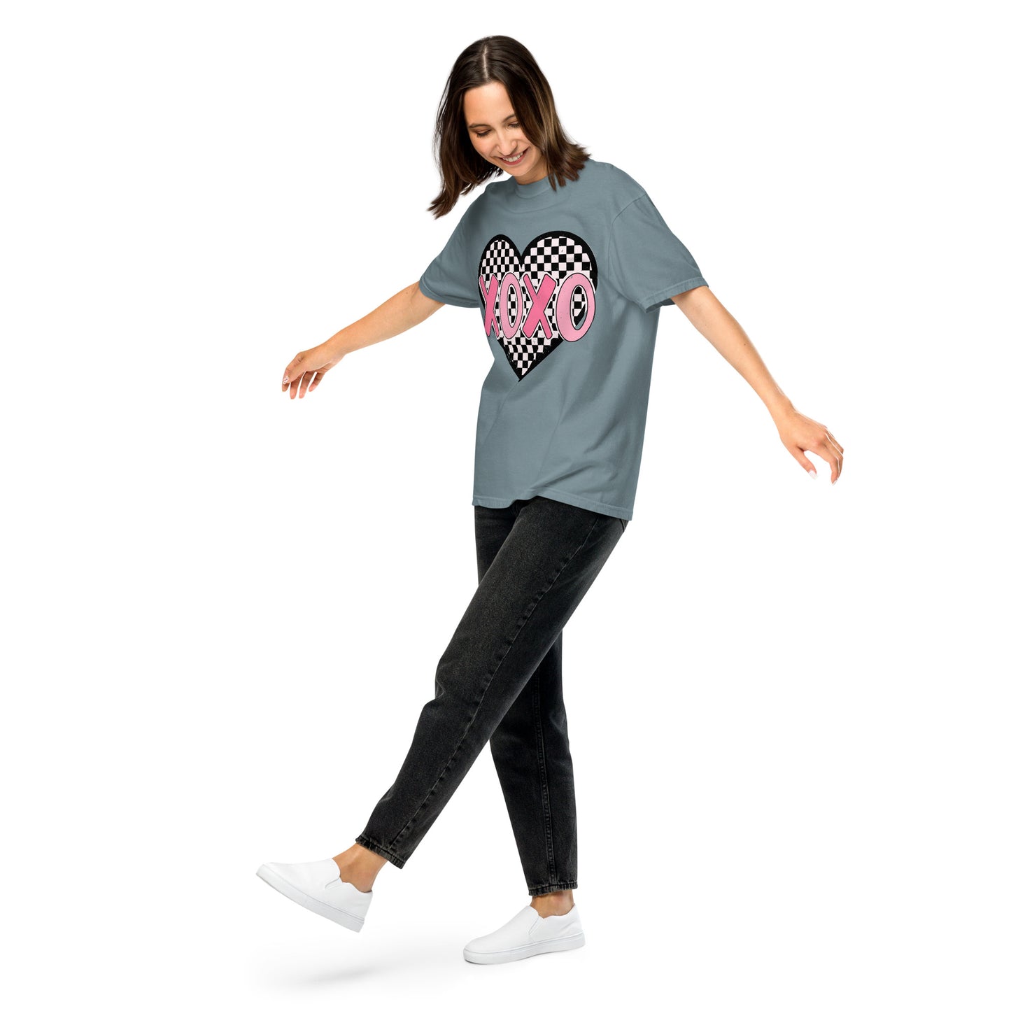 XOXO Unisex garment-dyed heavyweight t-shirt