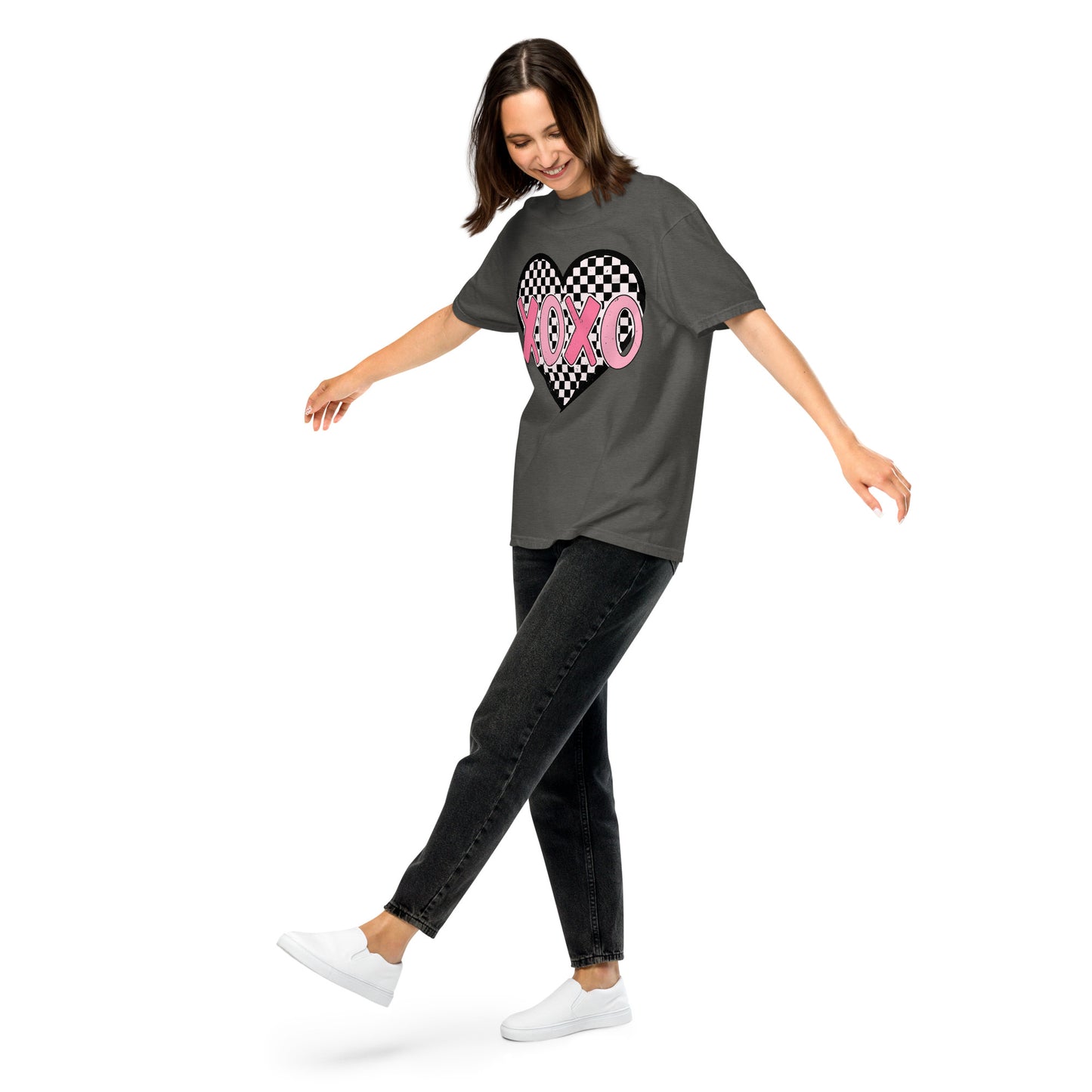 XOXO Unisex garment-dyed heavyweight t-shirt