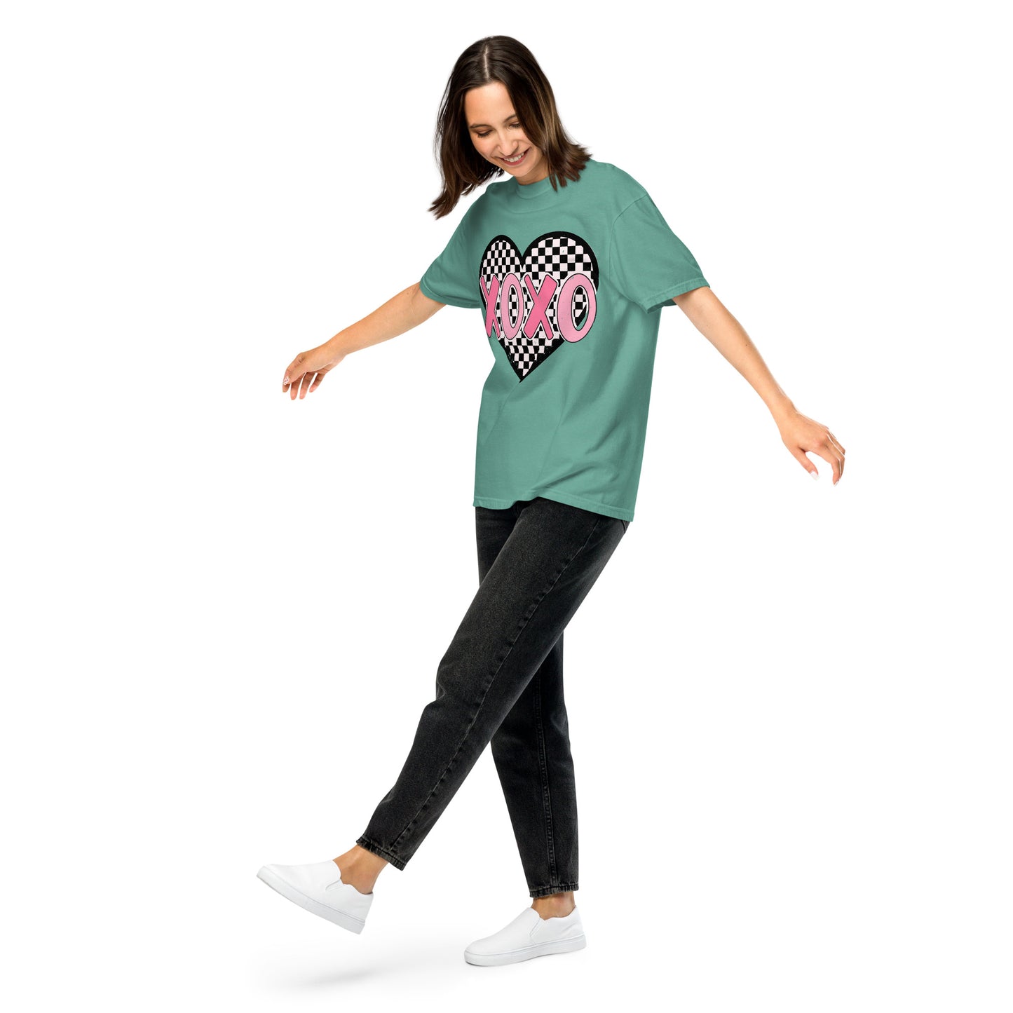 XOXO Unisex garment-dyed heavyweight t-shirt